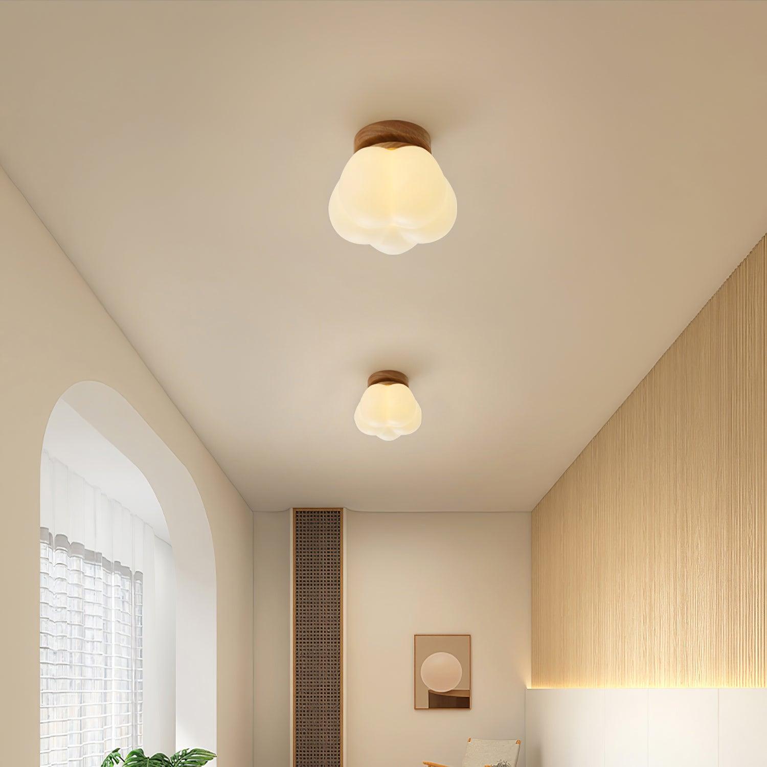 Vontes Nordic Art Flower Mini Ceiling Lamp