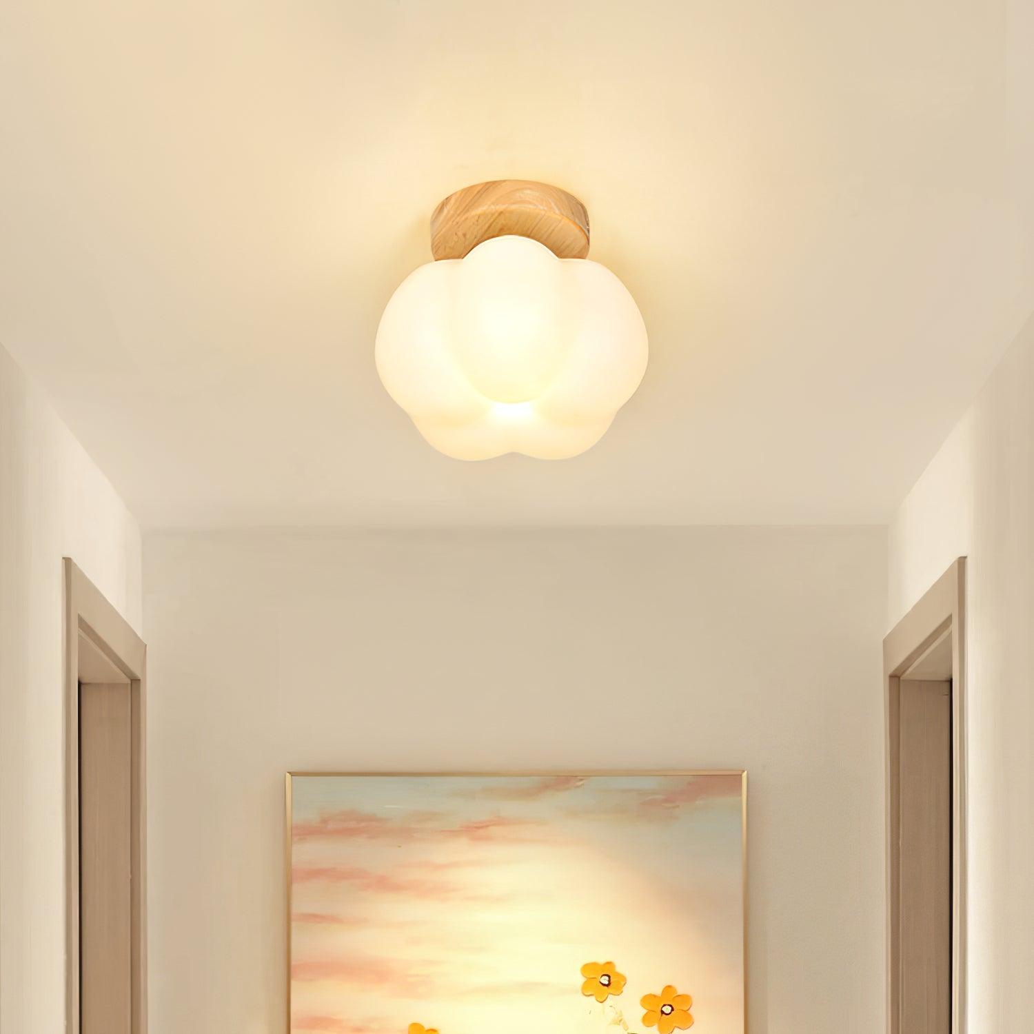 Vontes Nordic Art Flower Mini Ceiling Lamp
