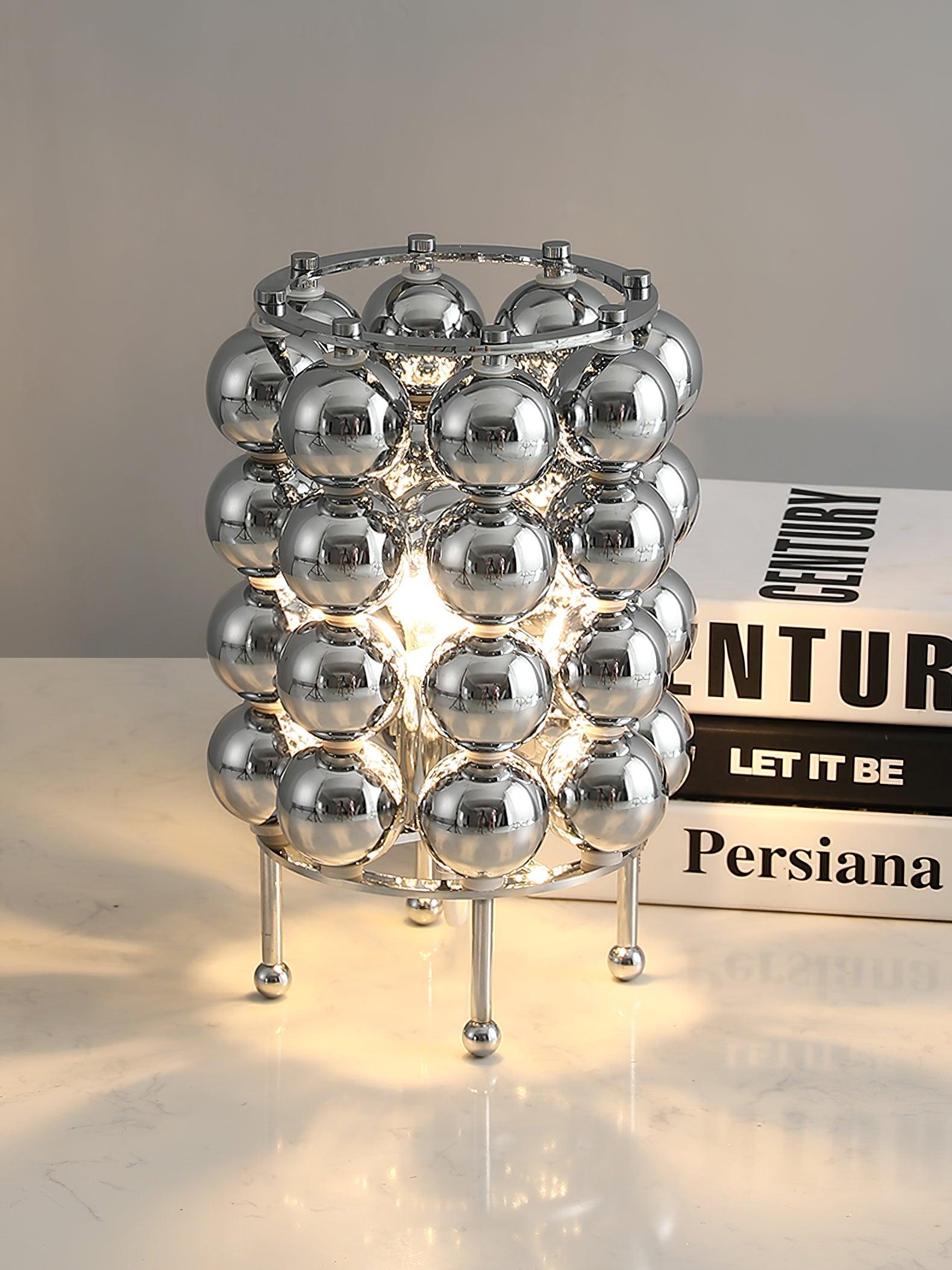 Lirra Steel Futuristic Table Lamp
