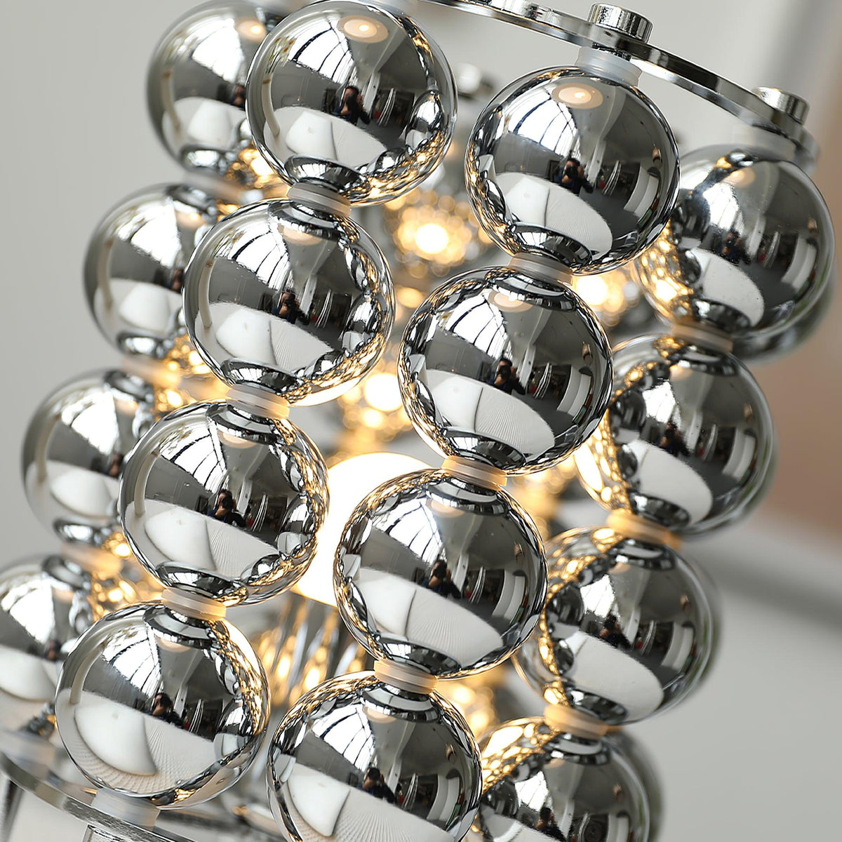 Lirra Steel Futuristic Table Lamp