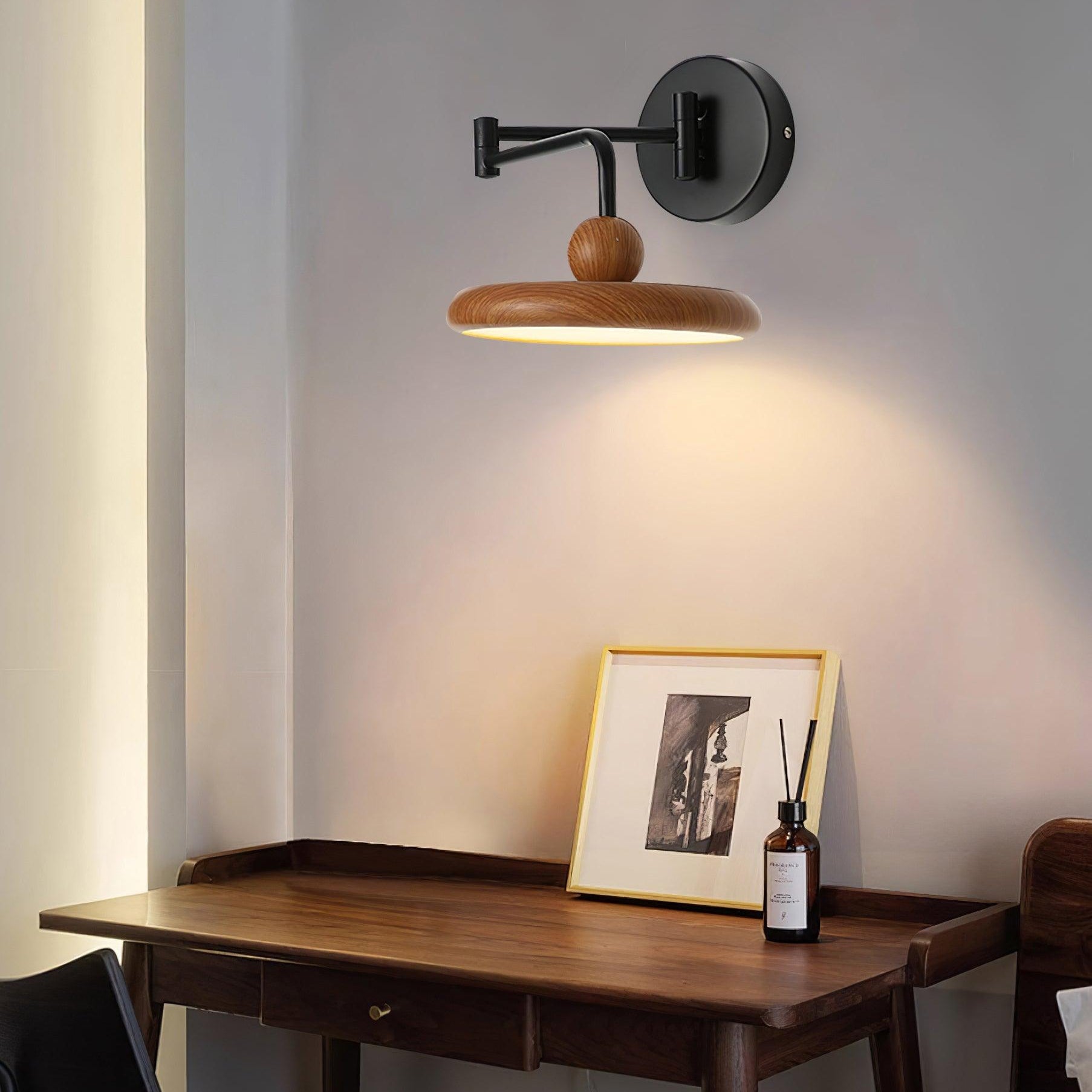 Nella Wooden Wall Light - Neutral Decor