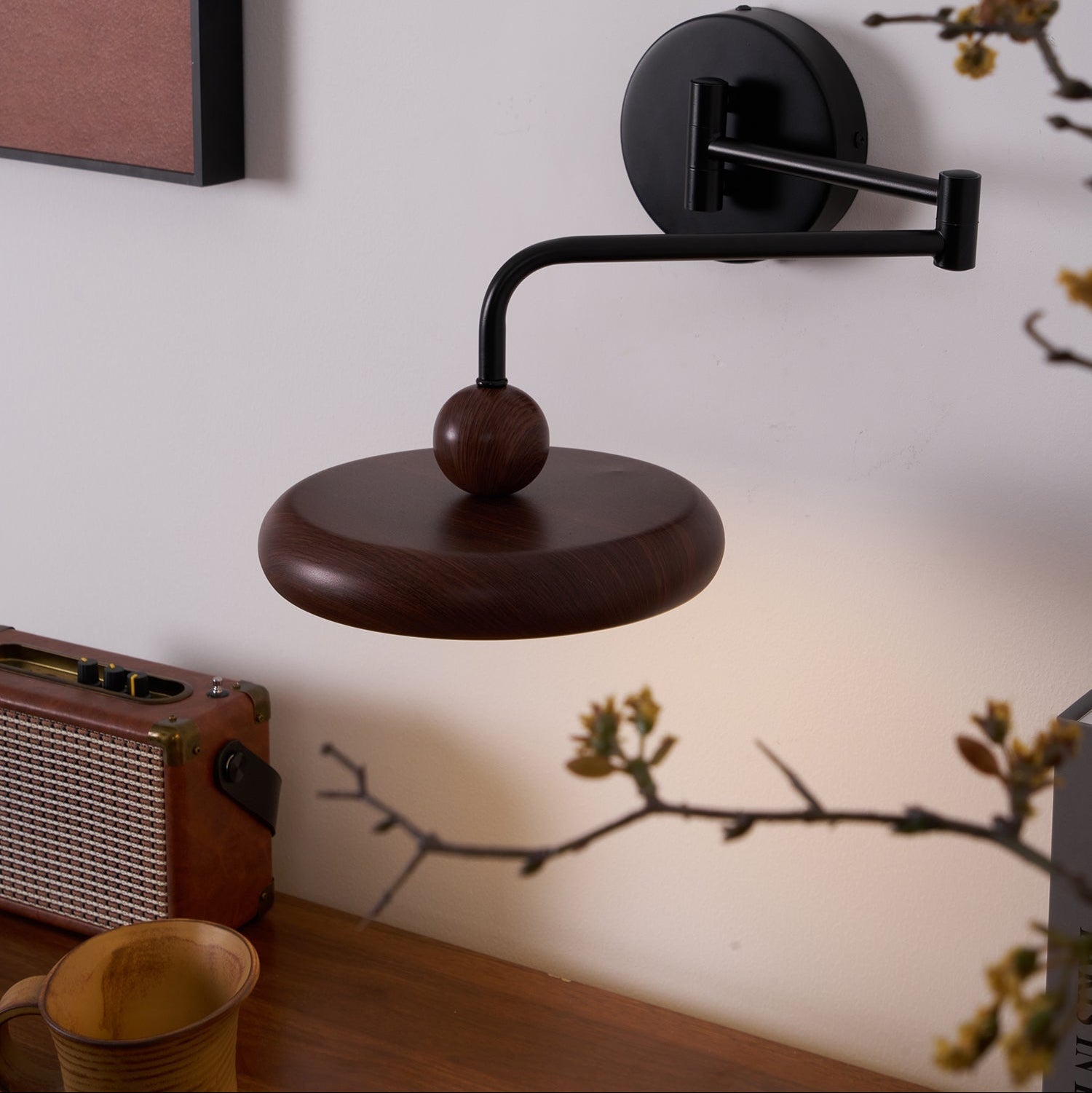 Nella Wooden Wall Light - Neutral Decor