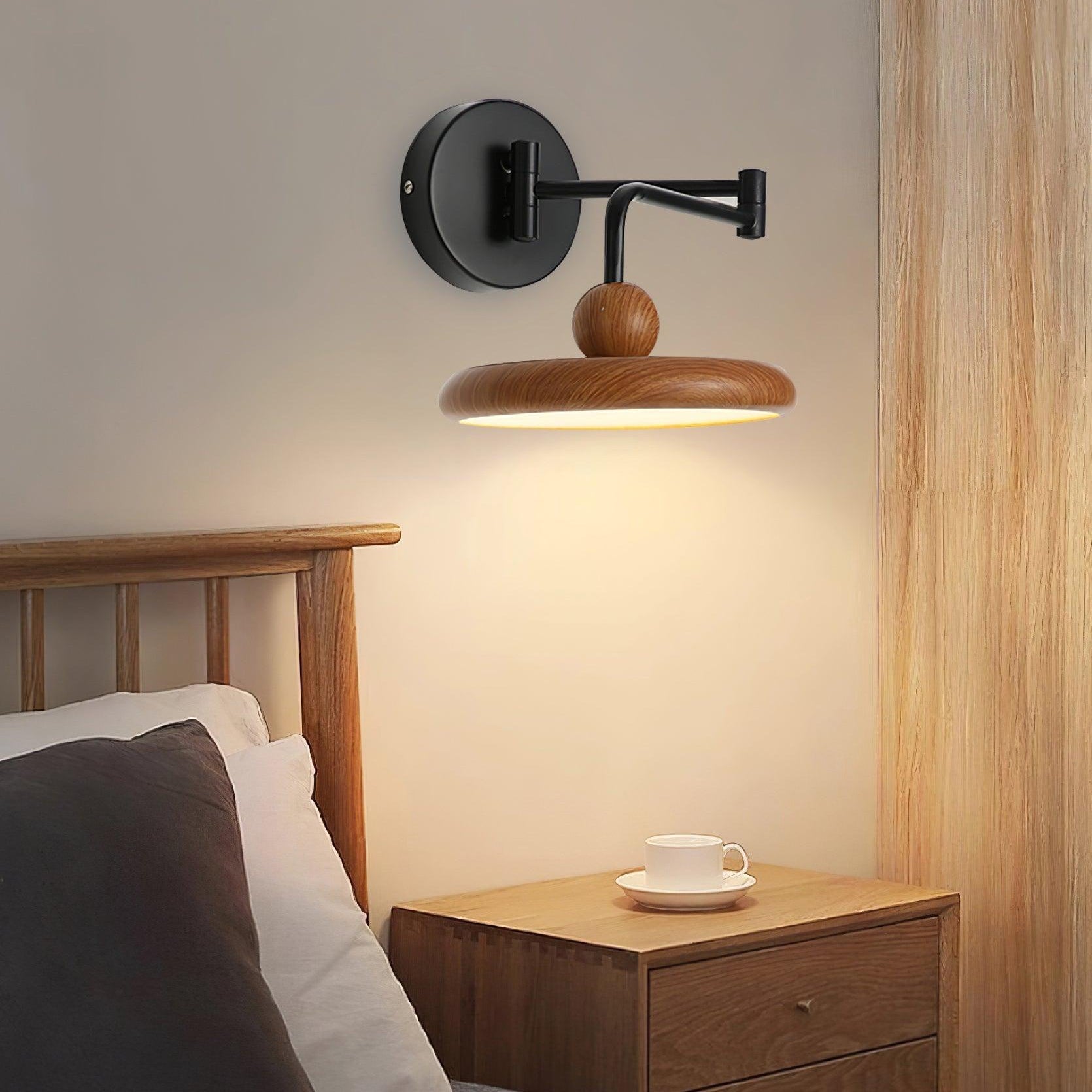 Nella Wooden Wall Light - Neutral Decor