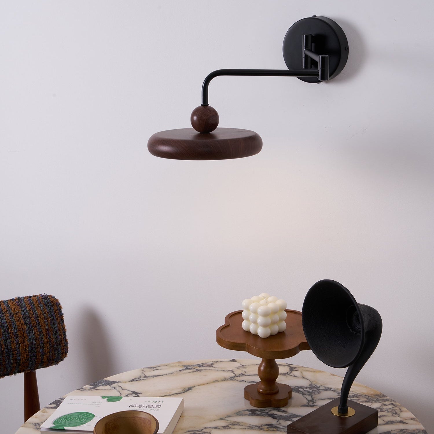 Nella Wooden Wall Light - Neutral Decor
