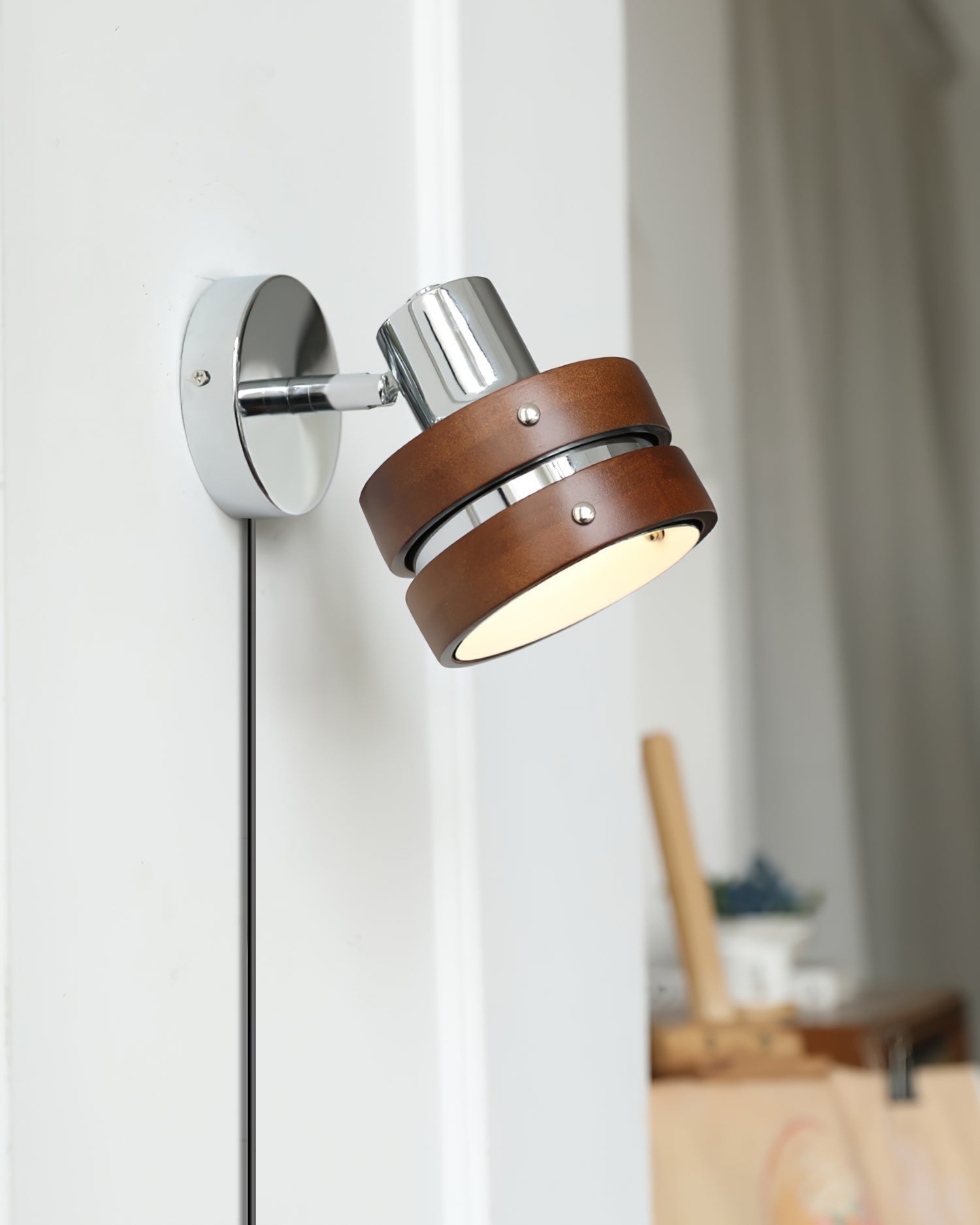 Nildes Wood Classic Wall Lamp