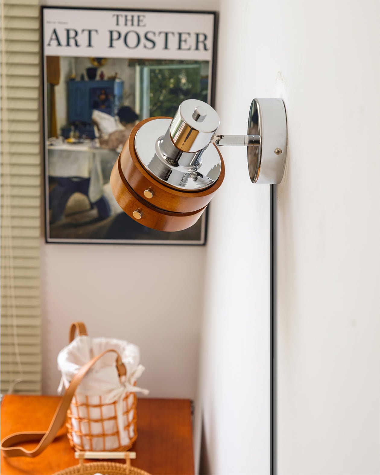 Nildes Wood Classic Wall Lamp