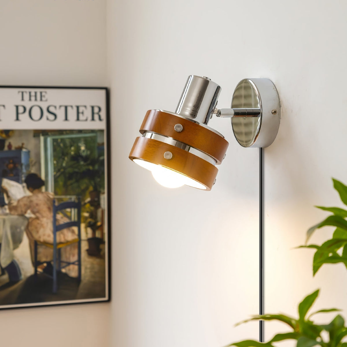 Nildes Wood Classic Wall Lamp