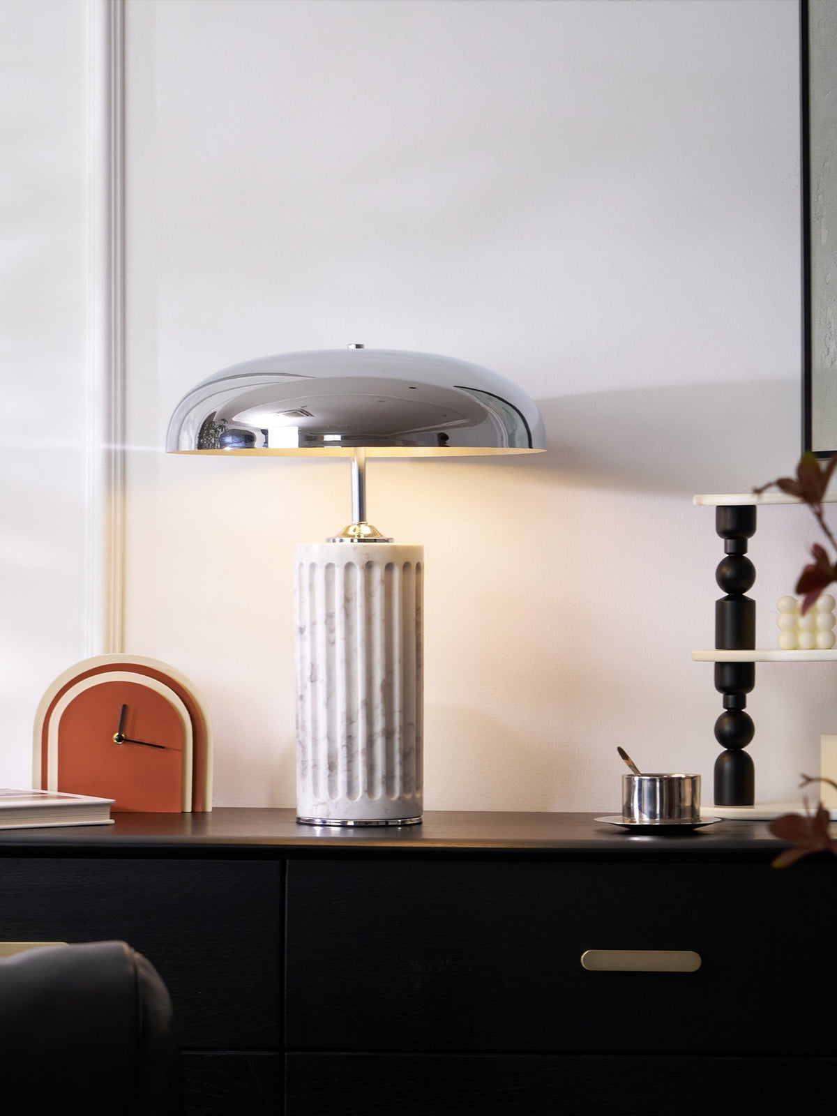 Zenith Modern Marble Table Lamp
