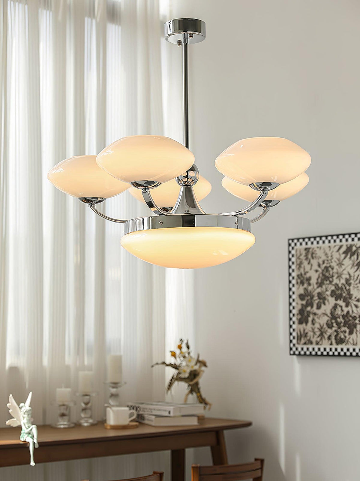 Velaira Classic Glass Chandelier
