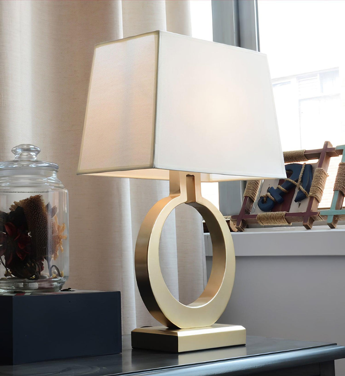 Lyrace Fabric Cozy Table Lamp