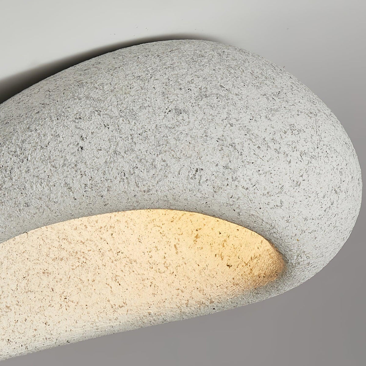 Arlena Ceiling Lamp with Japanese Wabi-Sabi Moon
