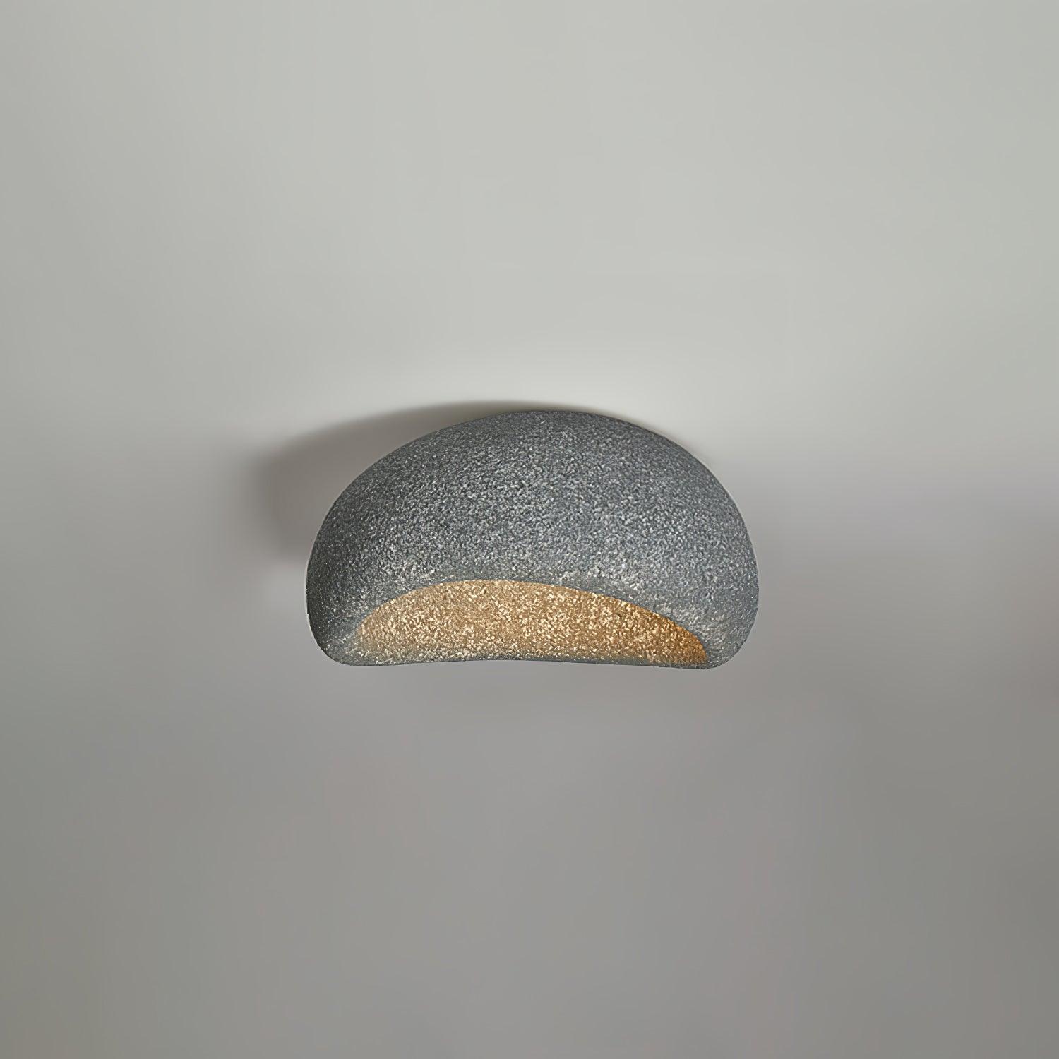 Arlena Ceiling Lamp with Japanese Wabi-Sabi Moon