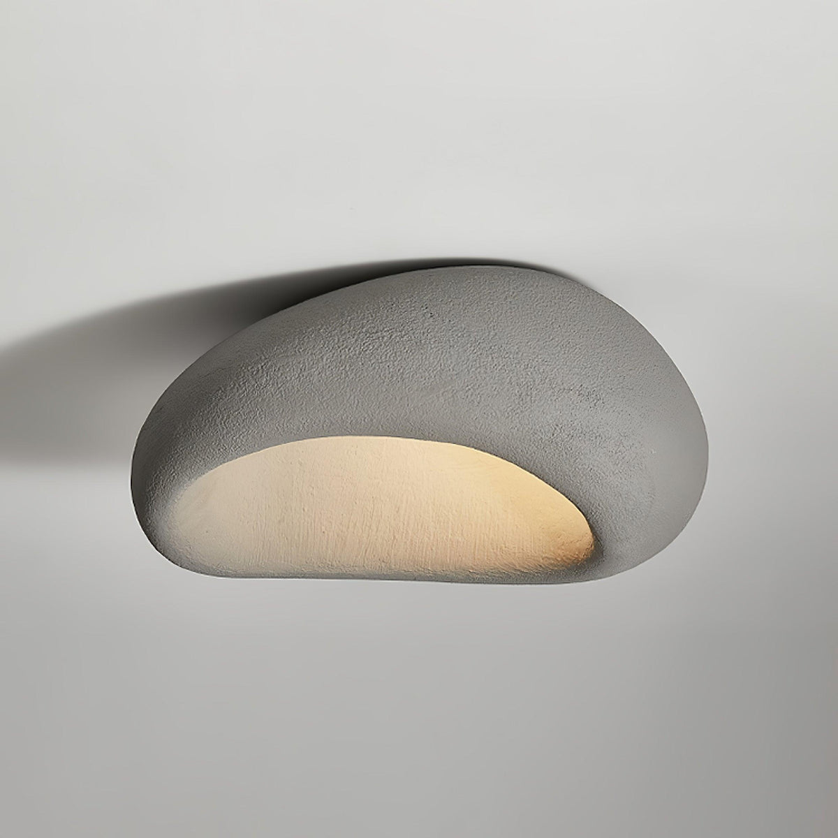 Arlena Ceiling Lamp with Japanese Wabi-Sabi Moon