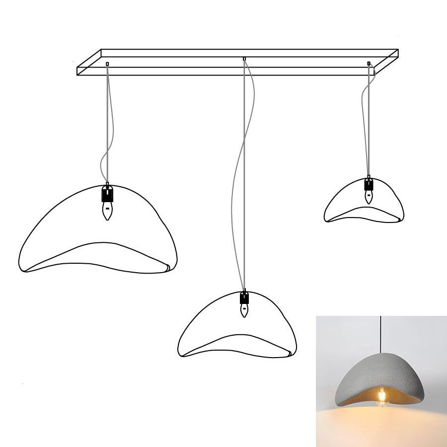 Fentor Pendant Lamp Cloud White Minimalist