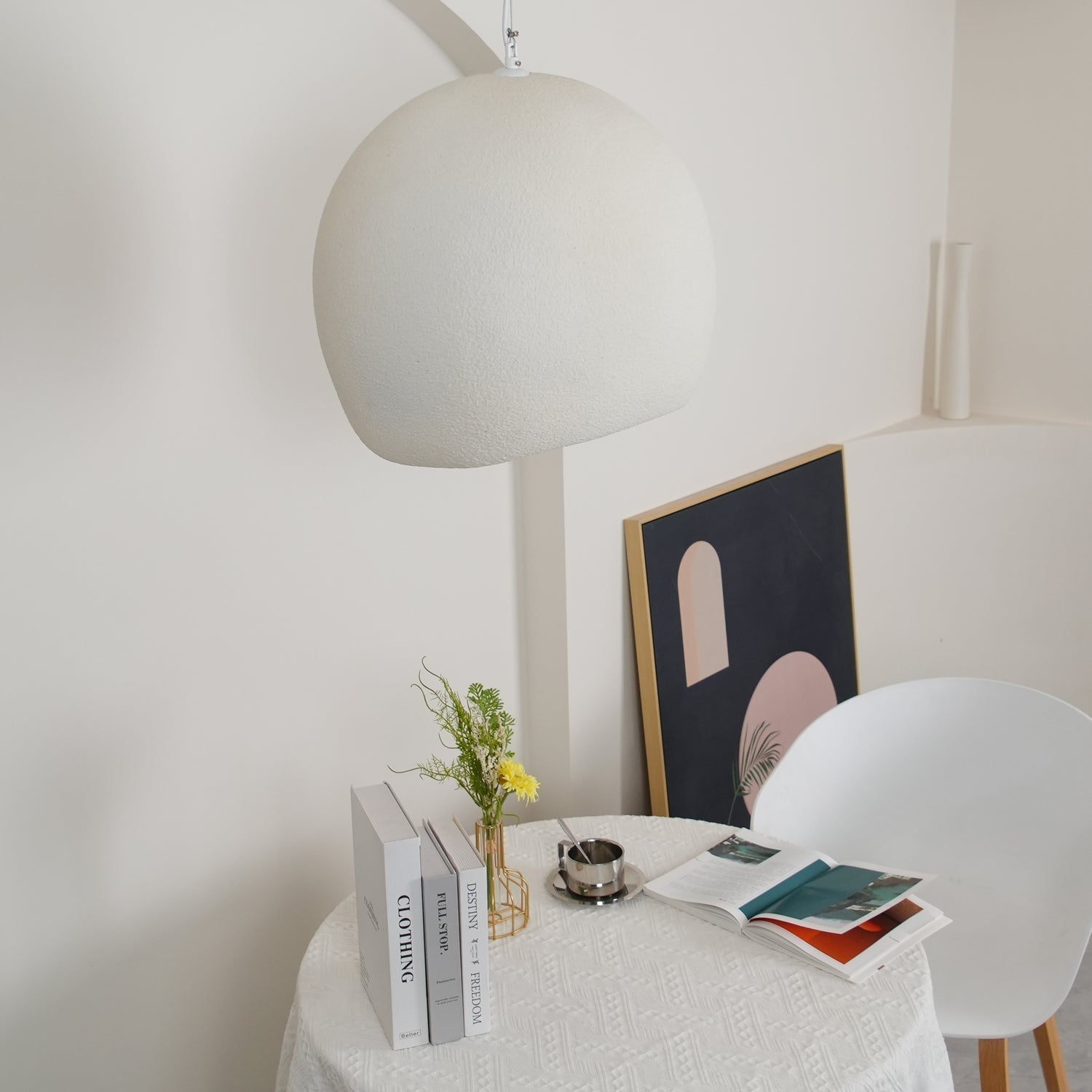 Reloza Modern Minimalist Resin Pendant Light