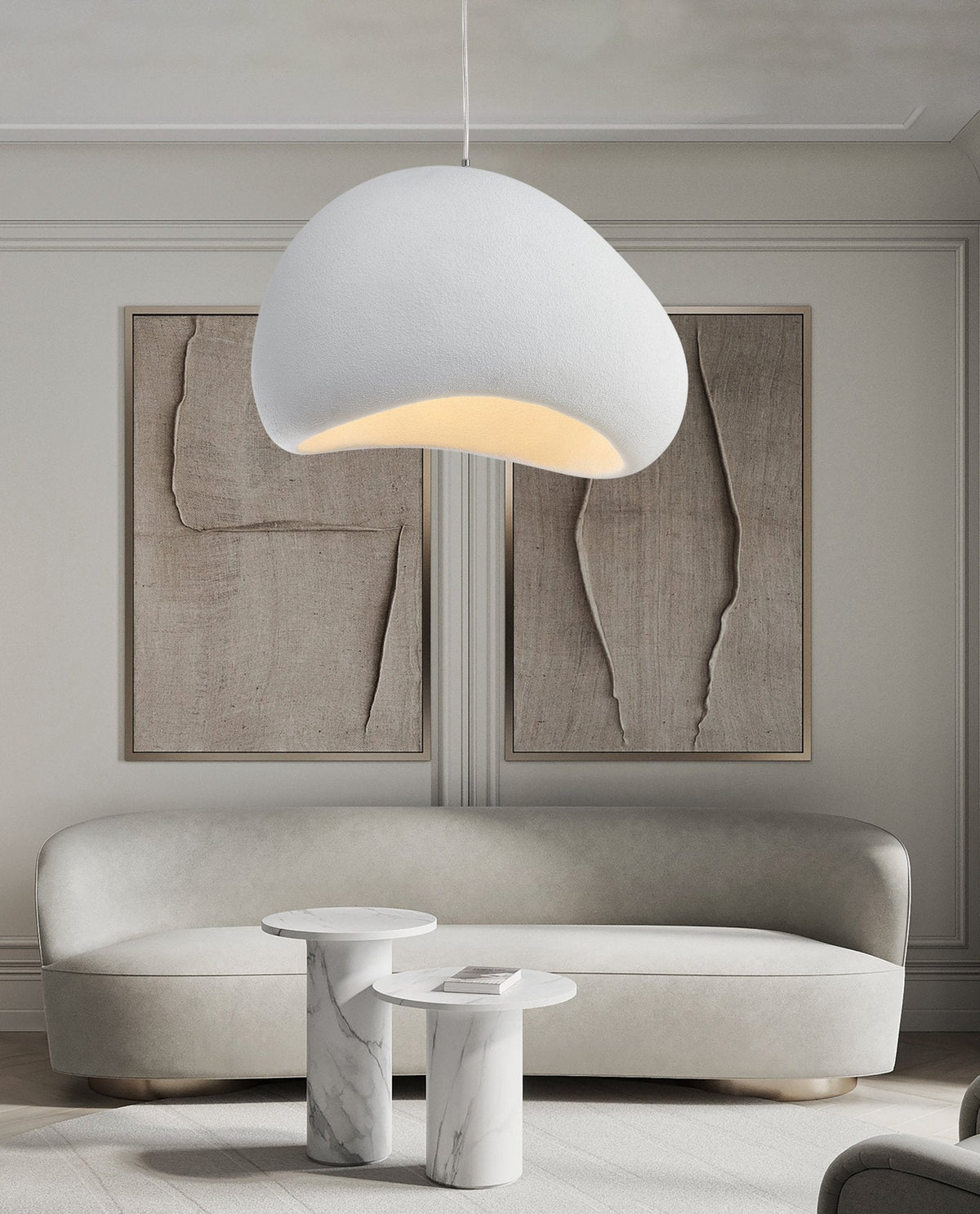 Reloza Modern Minimalist Resin Pendant Light