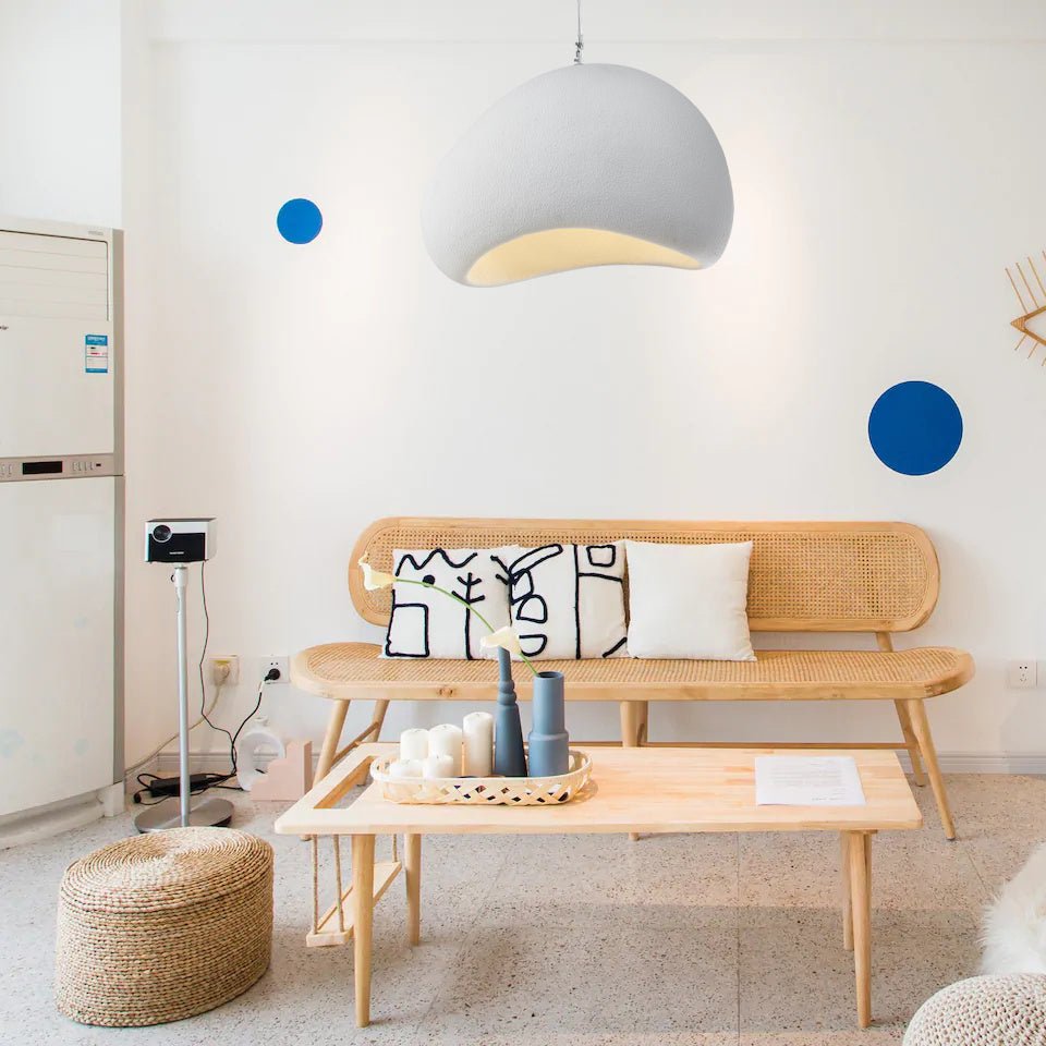 Reloza Modern Minimalist Resin Pendant Light