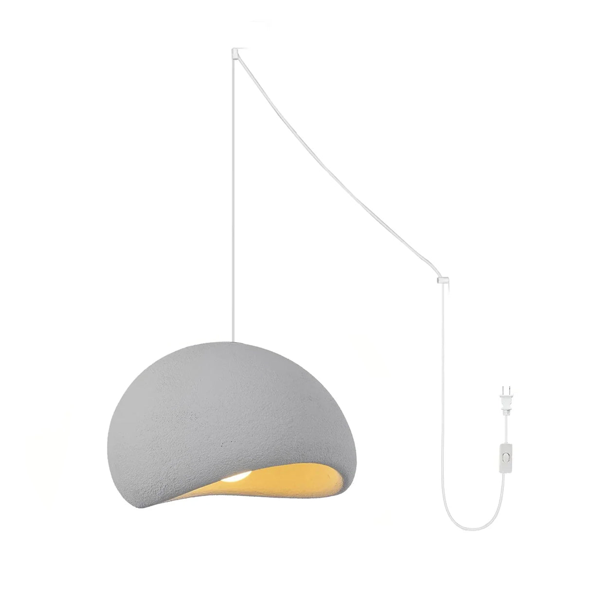 Lustra Pendant Light Cloud Swag Wabi-Sabi - Neutral Decor