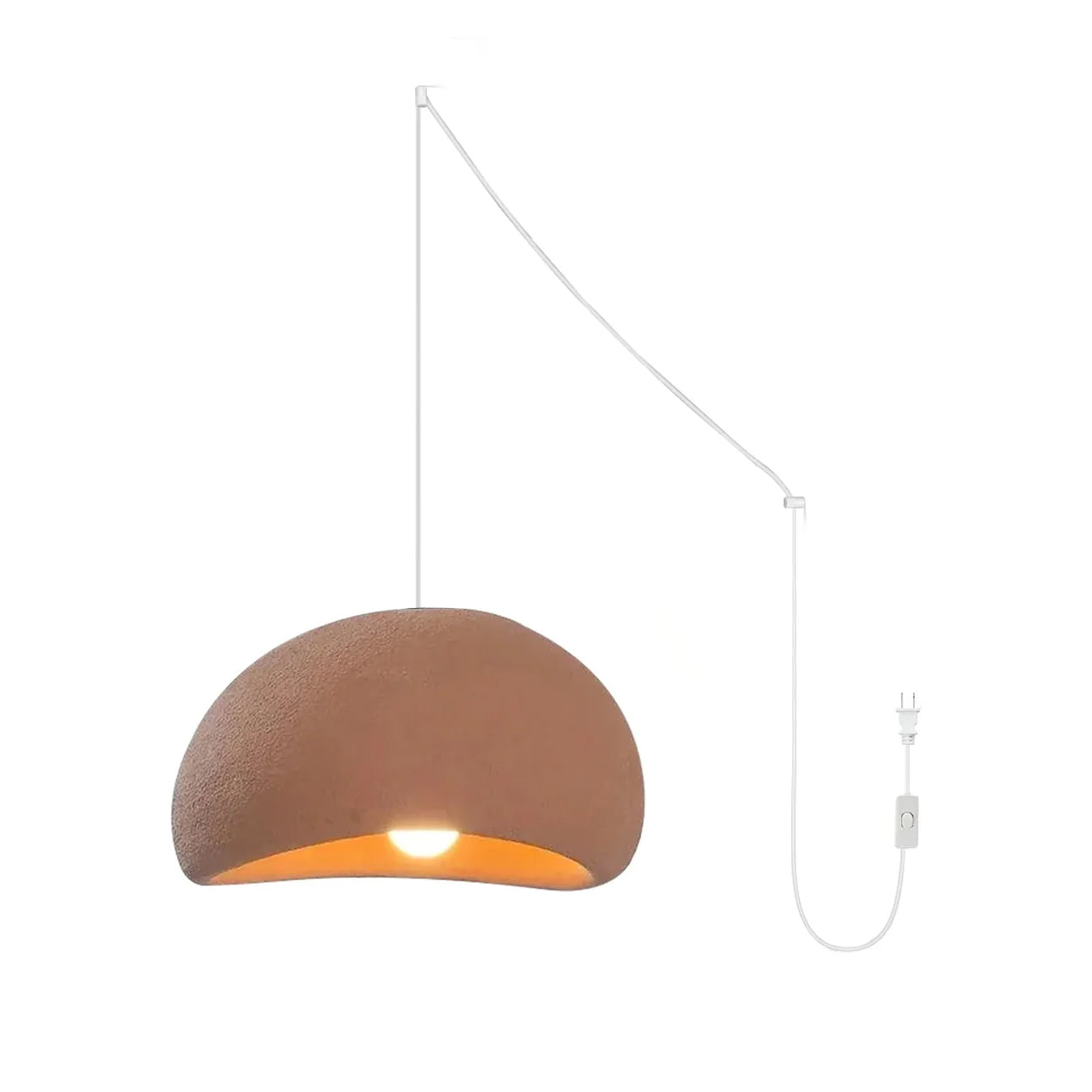 Lustra Pendant Light Cloud Swag Wabi-Sabi - Neutral Decor