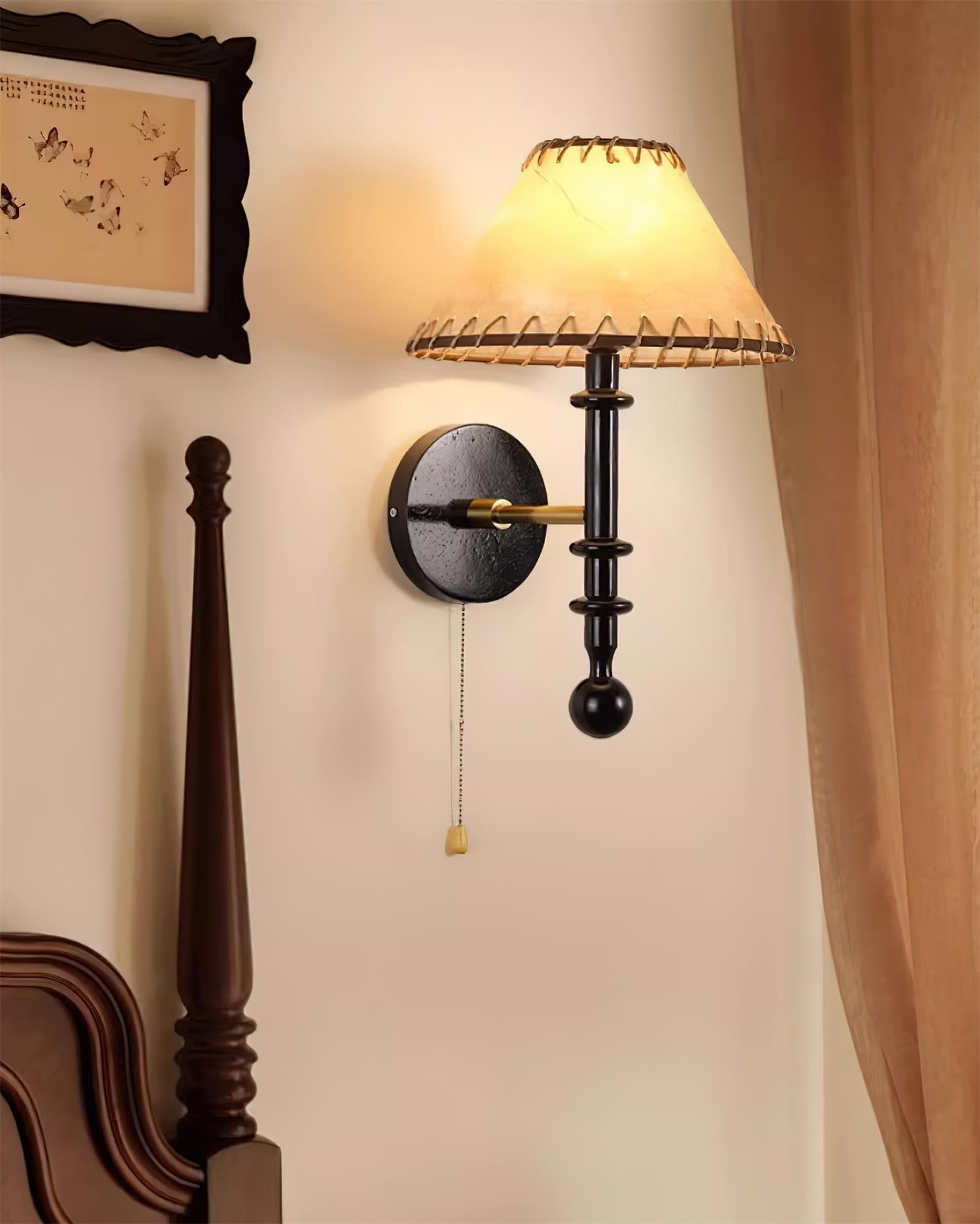 Hearthwood Wall Lamp - Neutral Decor