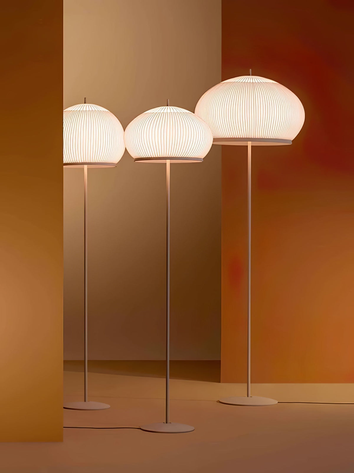 Sorenix Steel Fabric Floor Lamp