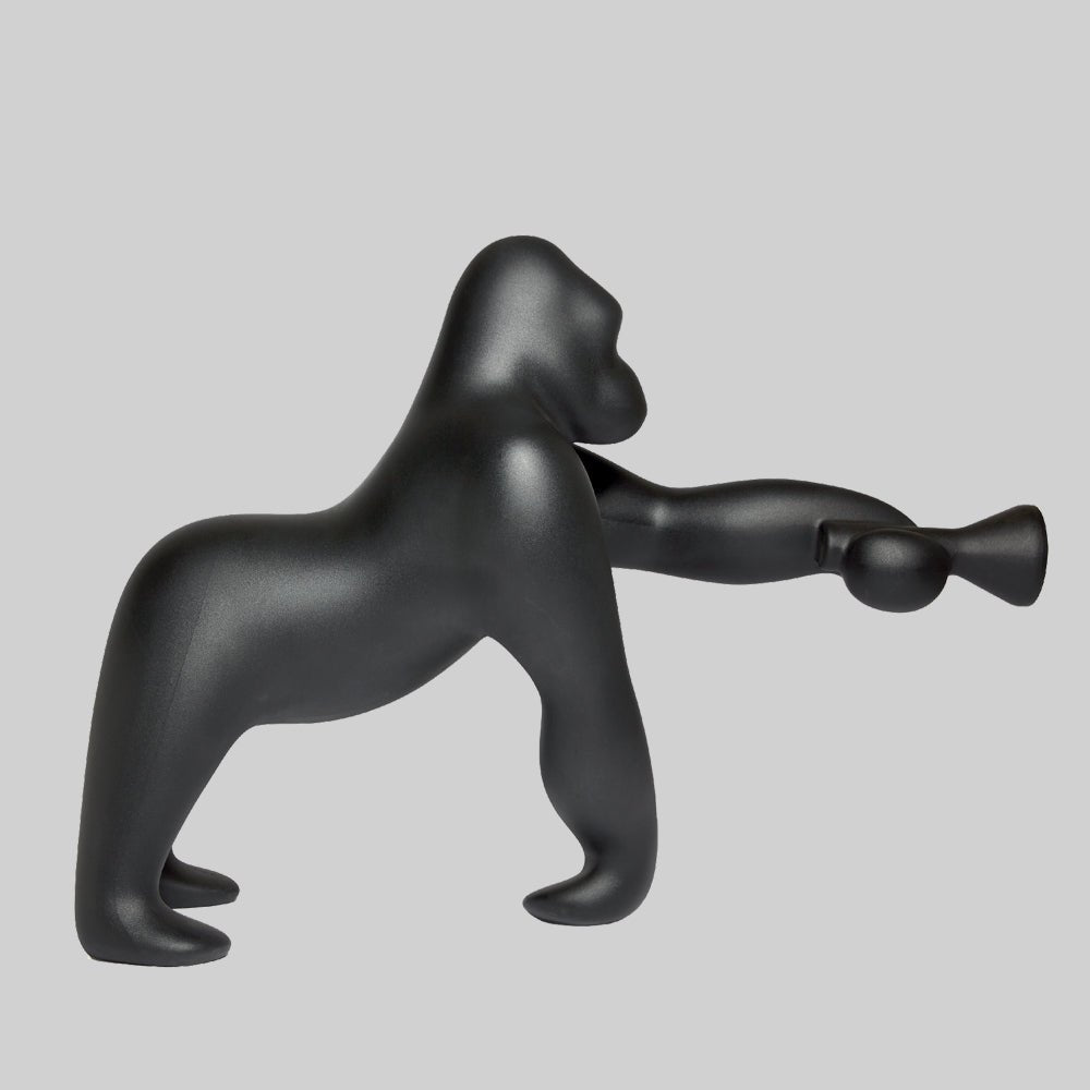 Zasolil Artistic Resin Gorilla Floor Lamp