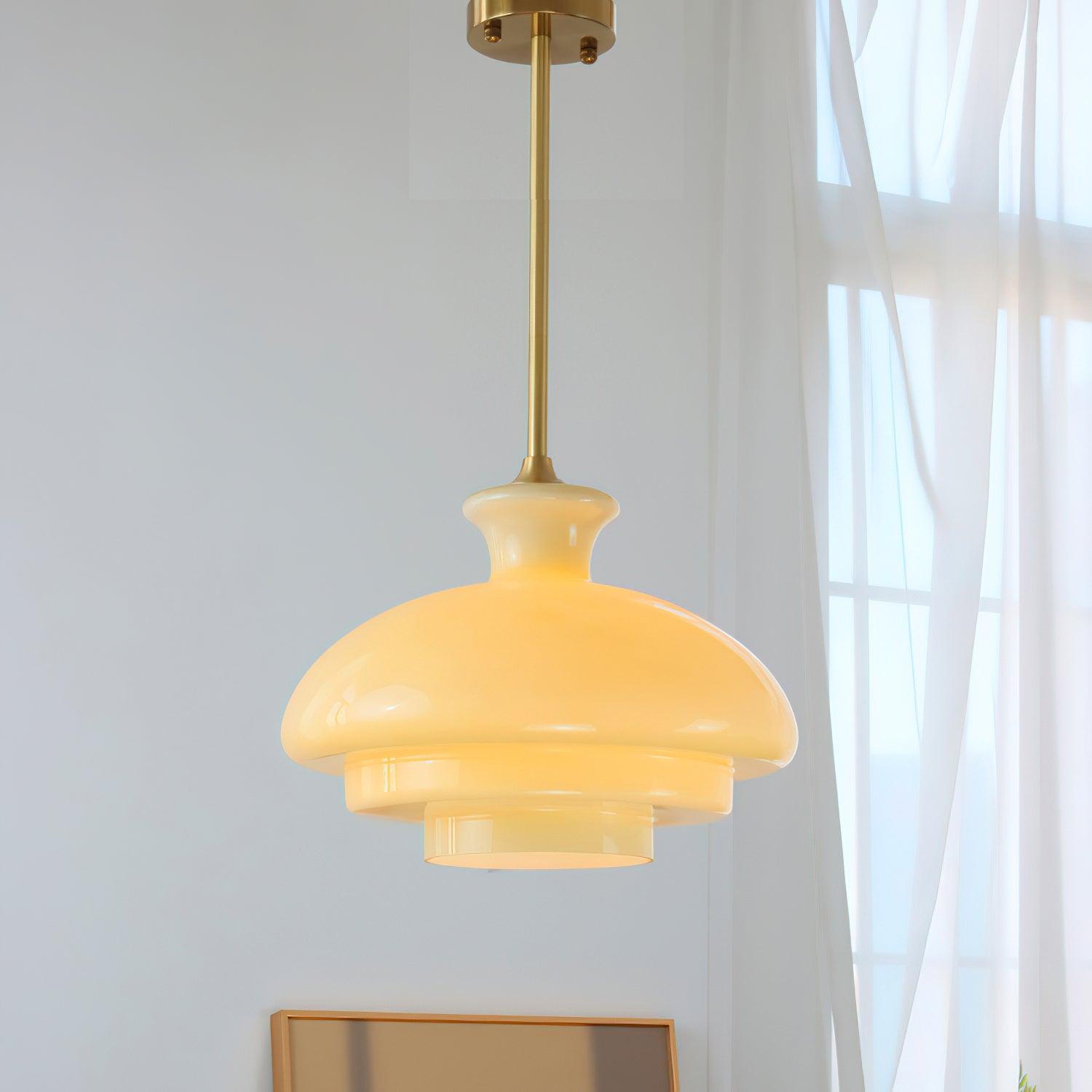 Sunbeam Modern Glass Pendant Lamp