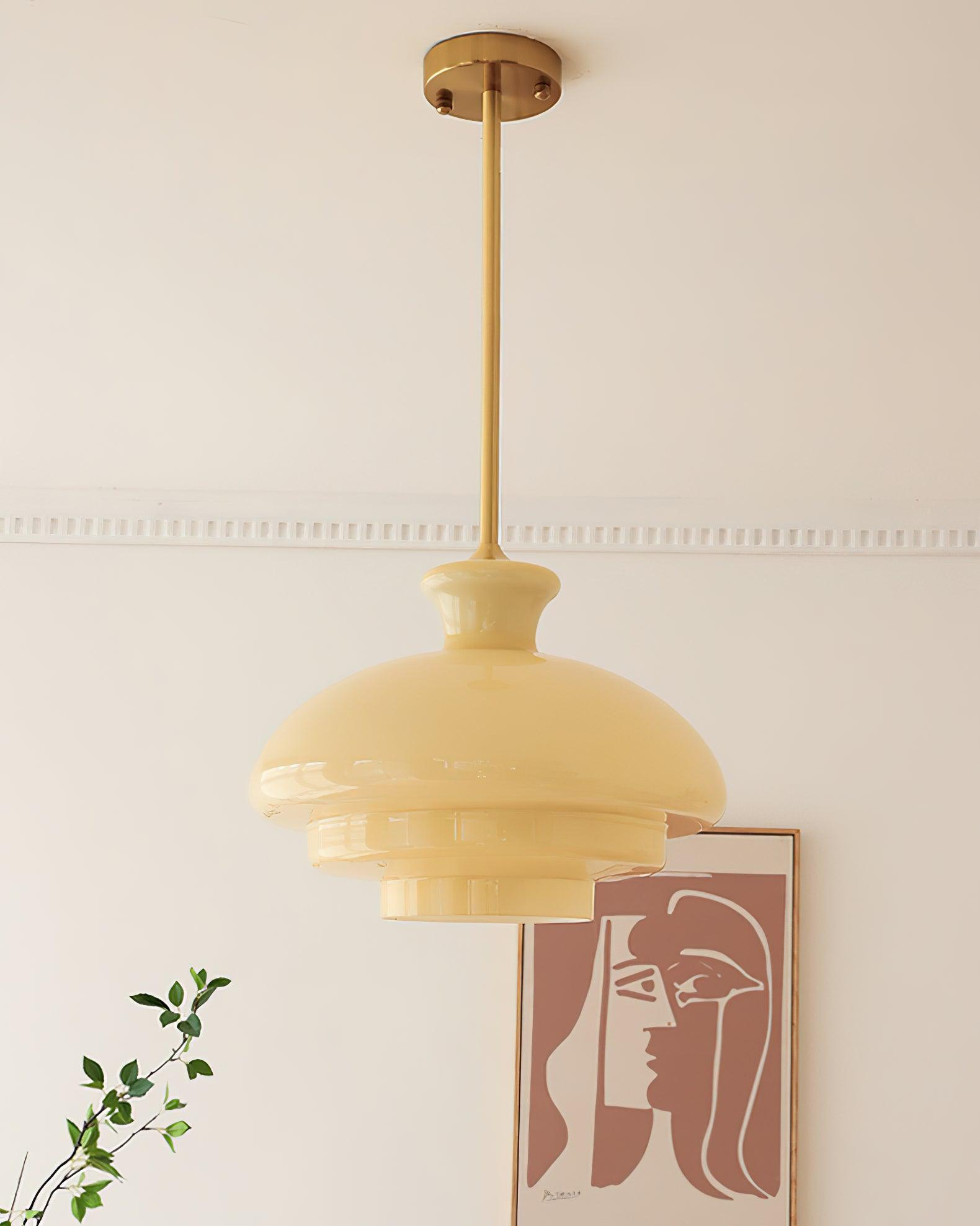 Sunbeam Modern Glass Pendant Lamp