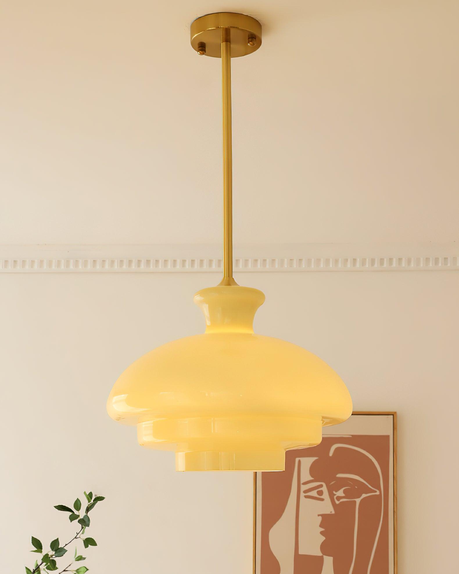 Sunbeam Modern Glass Pendant Lamp