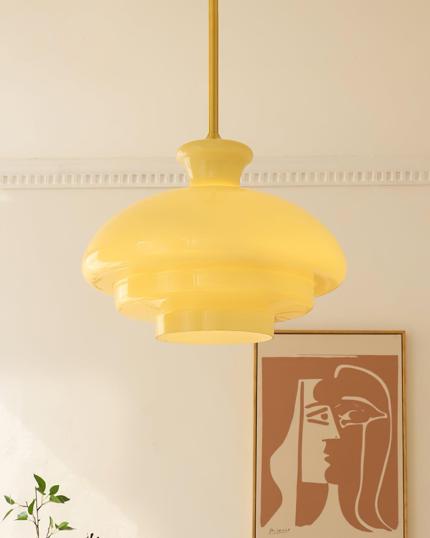 Sunbeam Modern Glass Pendant Lamp
