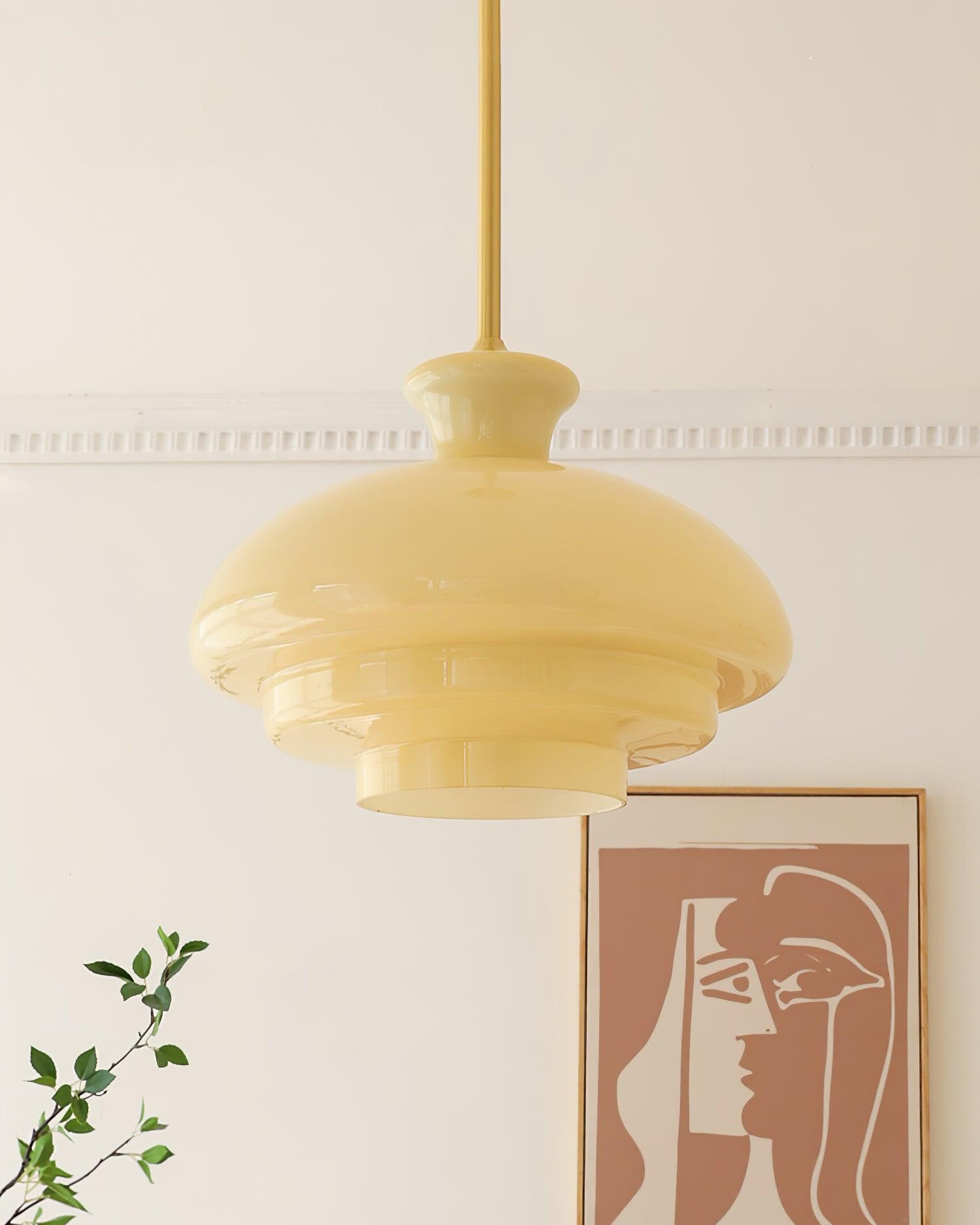 Sunbeam Modern Glass Pendant Lamp