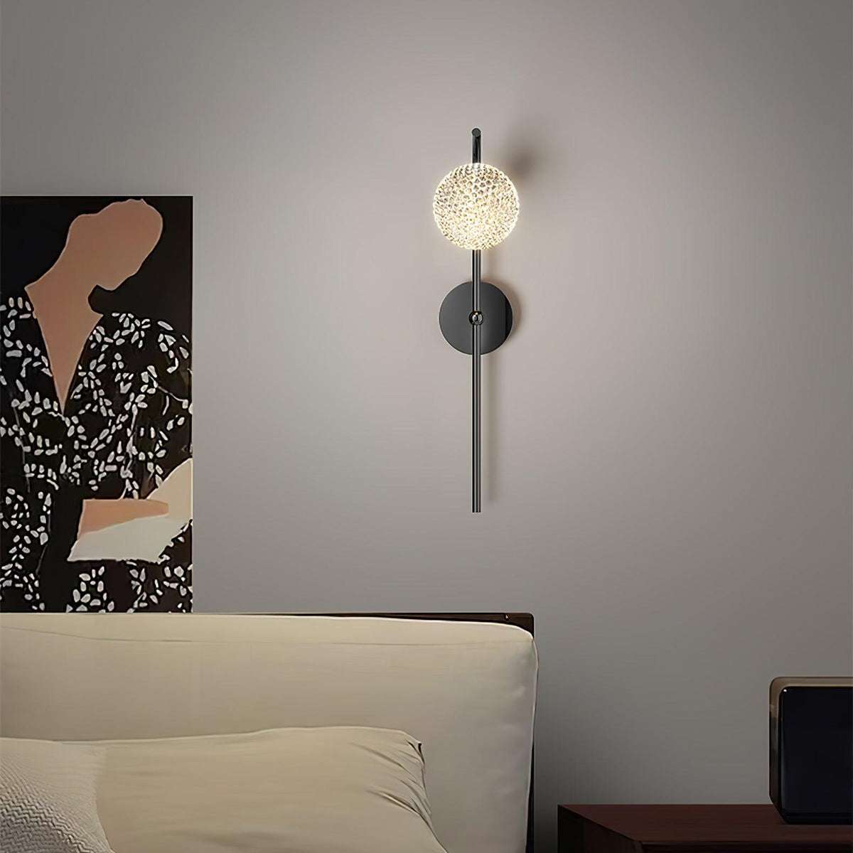 Urineth Premium Nordic Art Crystal Wall Lamp