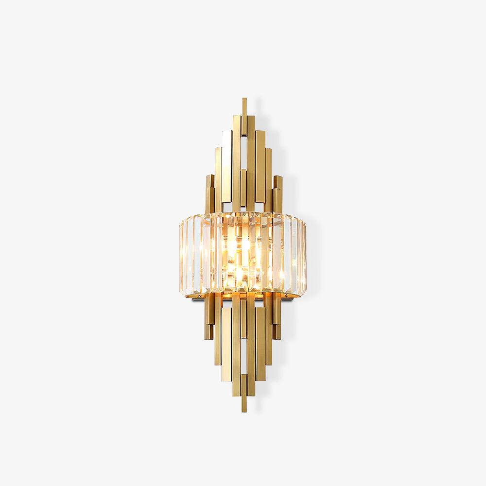 Voveliel Postmodern Luxury Crystal Glass Wall Lamp - Neutral Decor