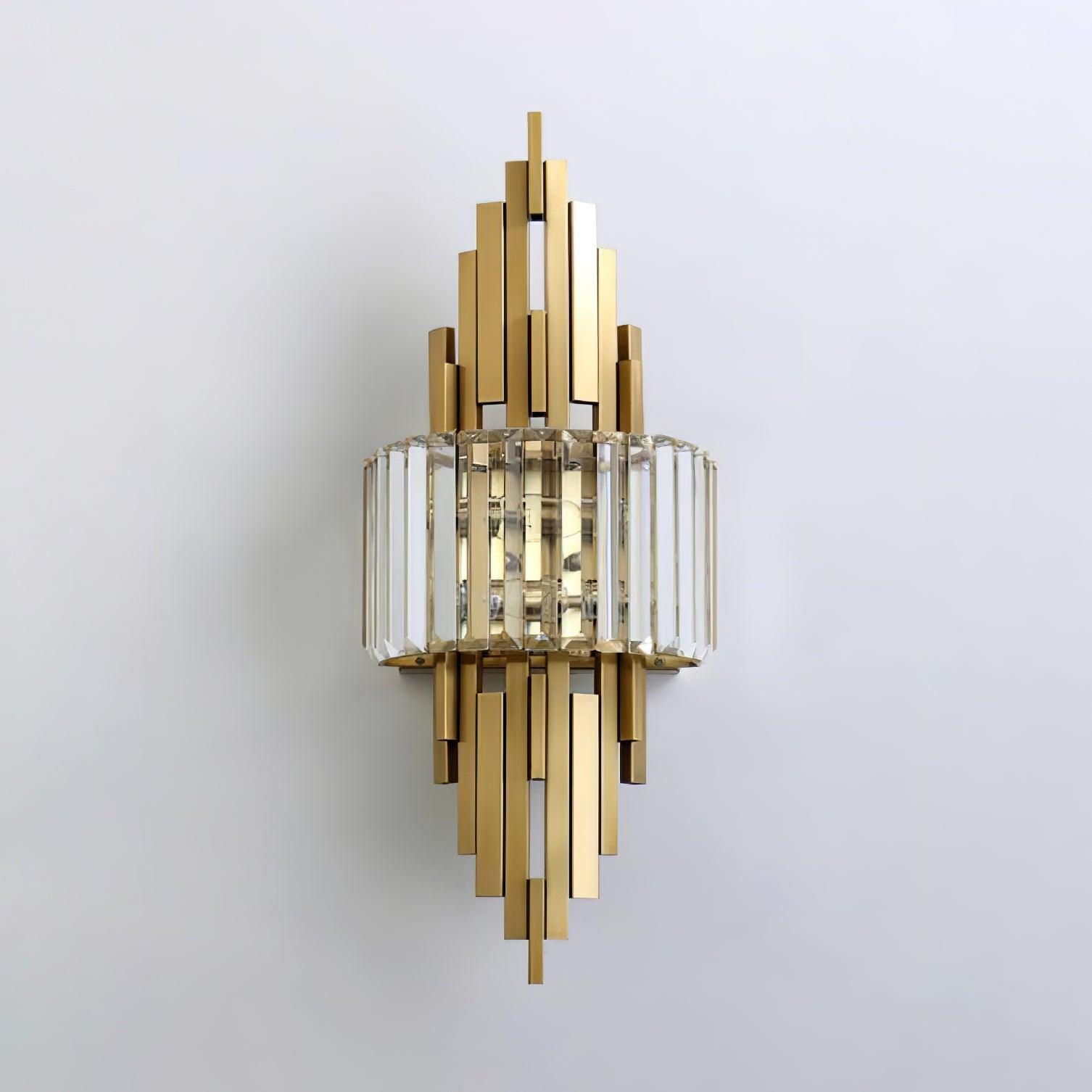 Voveliel Postmodern Luxury Crystal Glass Wall Lamp - Neutral Decor