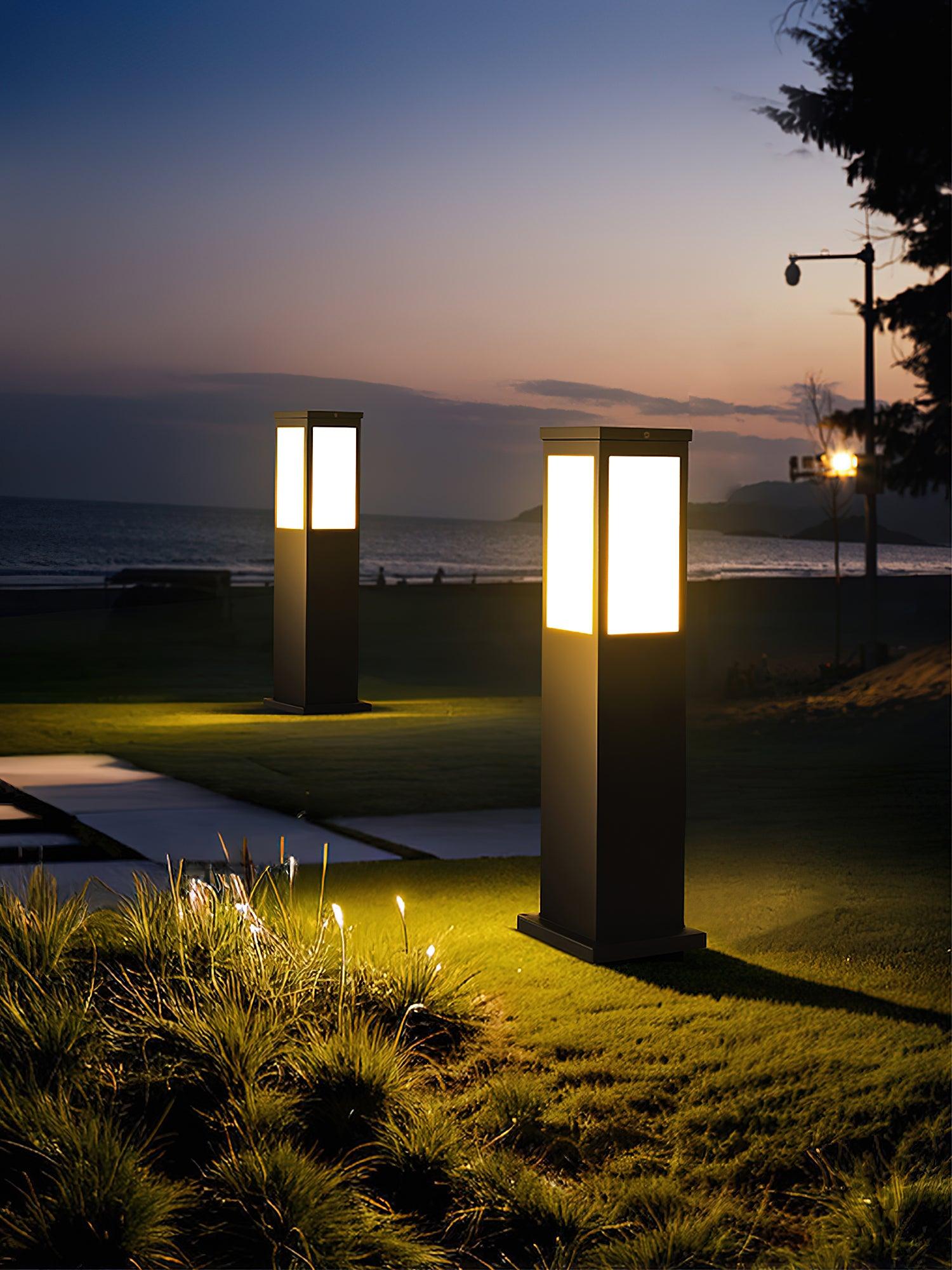 Aspren Bollard Solar Outdoor Light