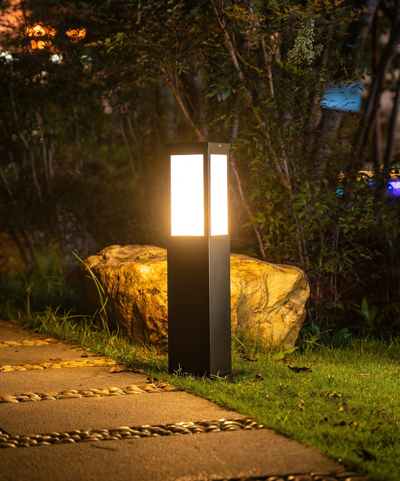 Aspren Bollard Solar Outdoor Light
