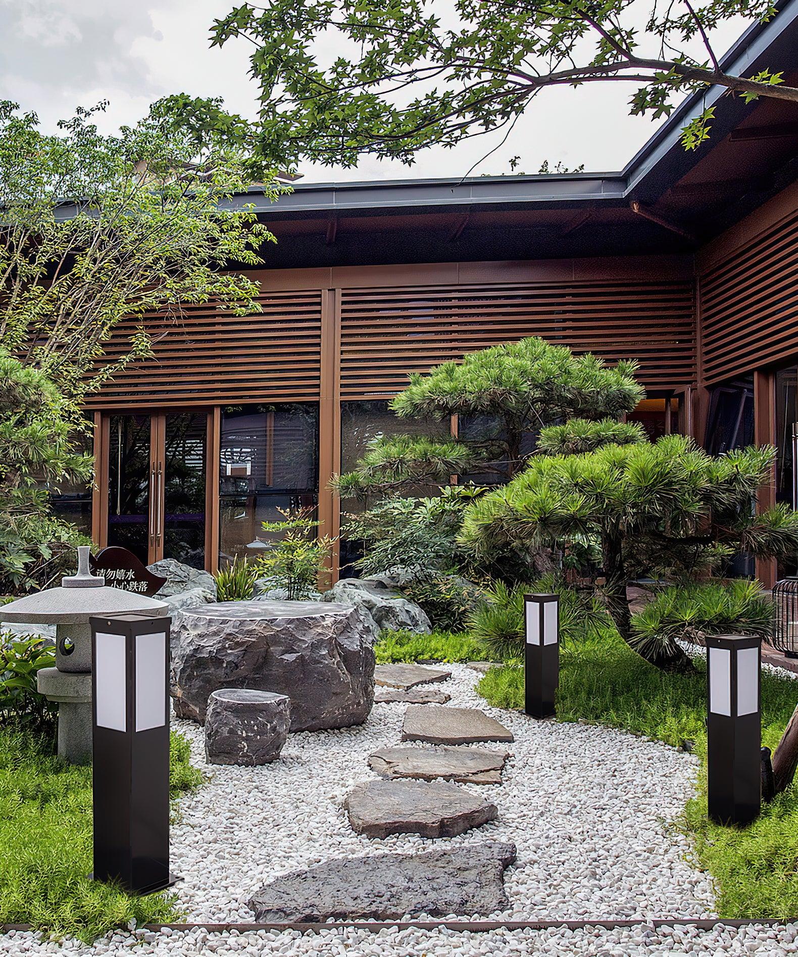 Aspren Bollard Solar Outdoor Light