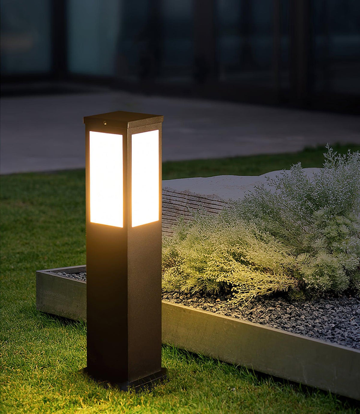 Aspren Bollard Solar Outdoor Light