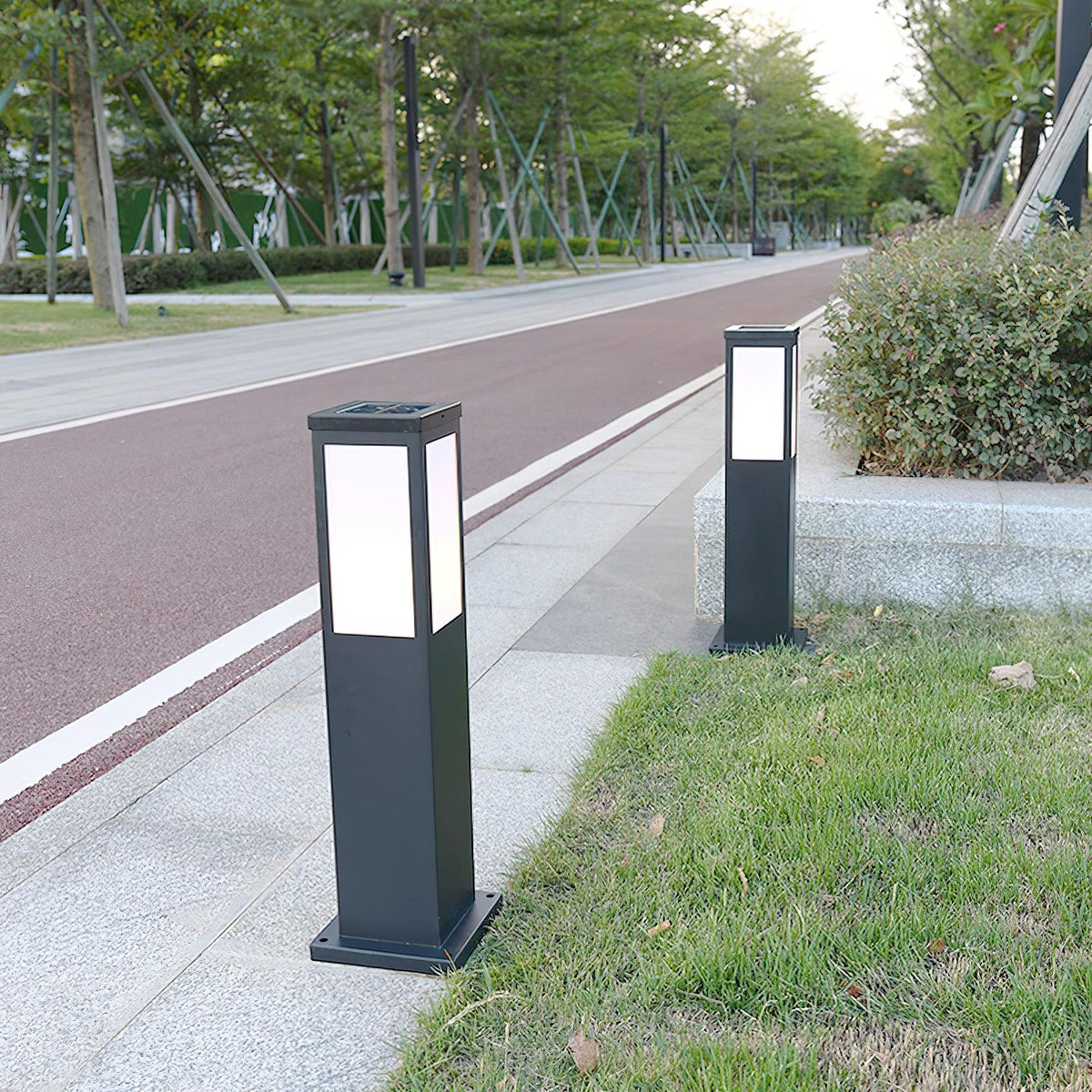 Aspren Bollard Solar Outdoor Light