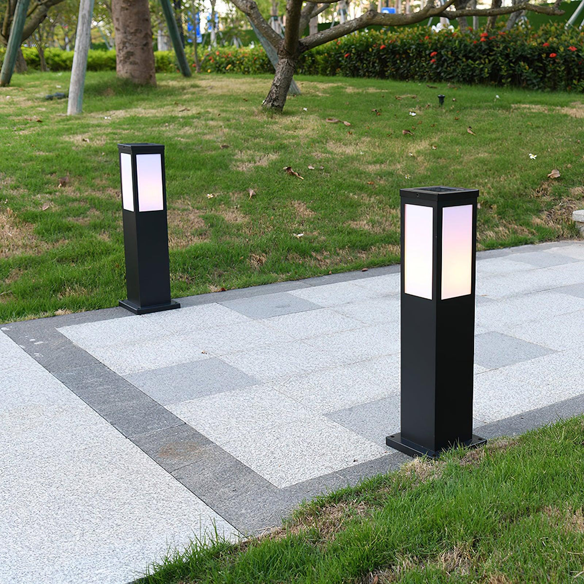 Aspren Bollard Solar Outdoor Light