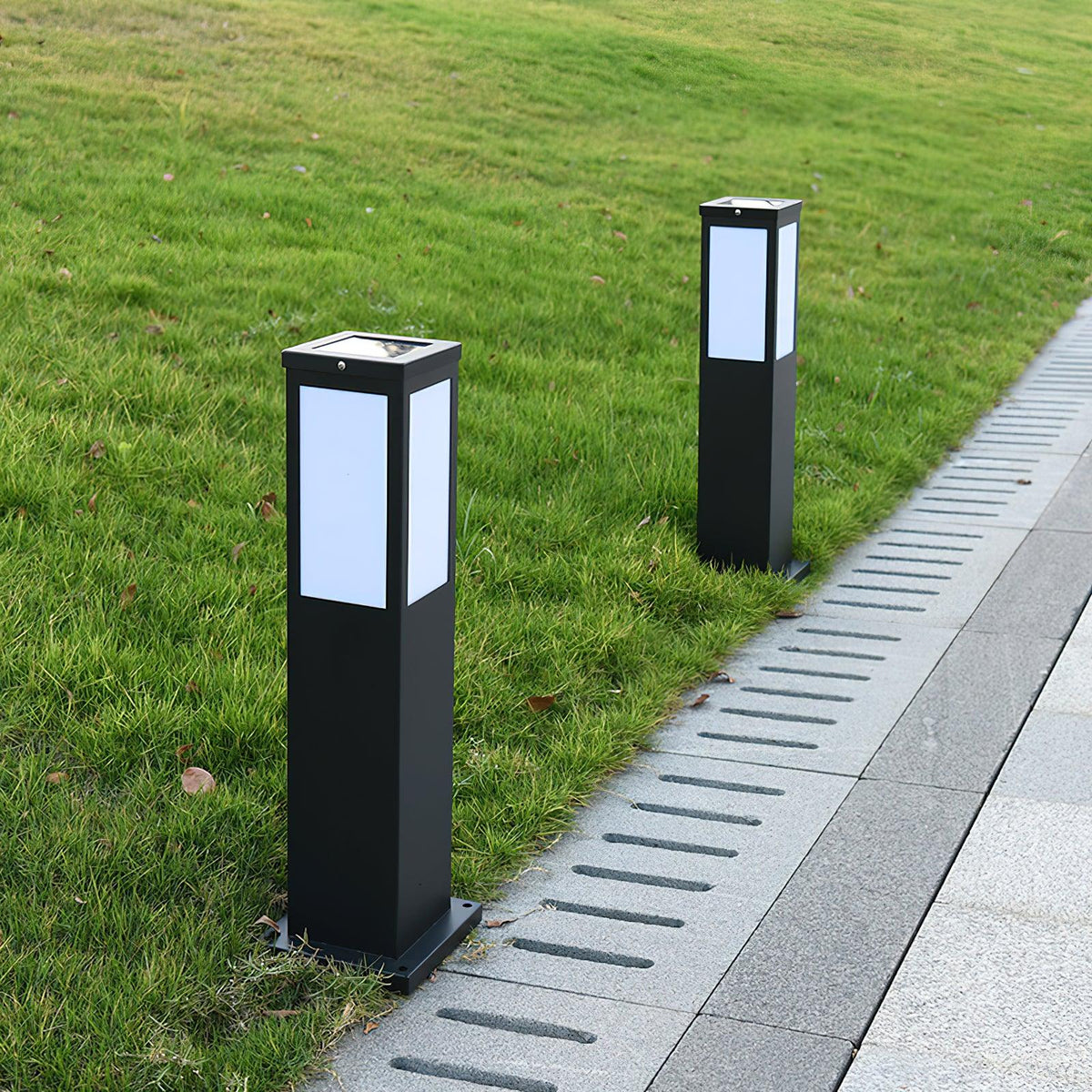 Aspren Bollard Solar Outdoor Light
