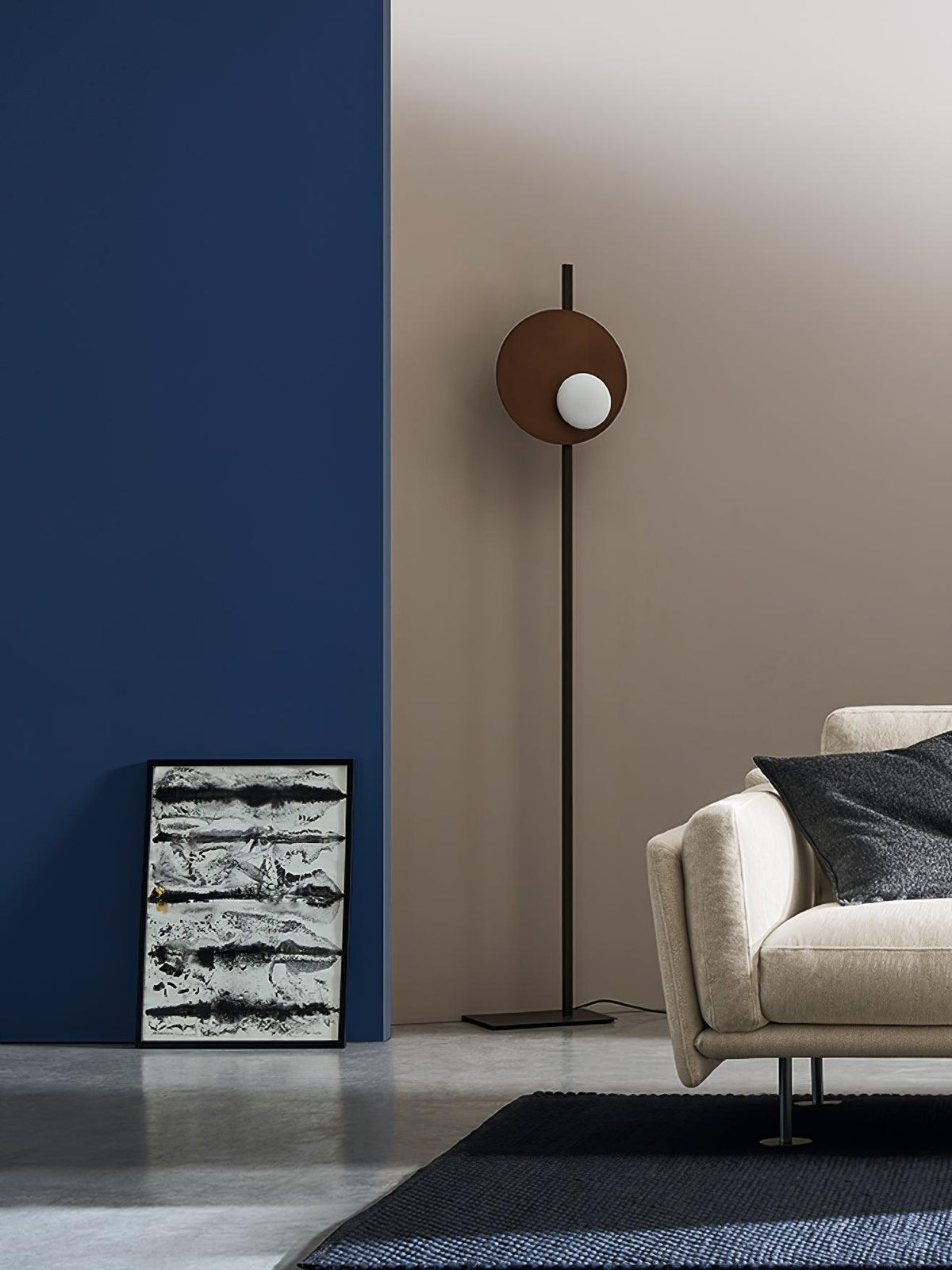Vibe Minimalist Glass Floor Lamp