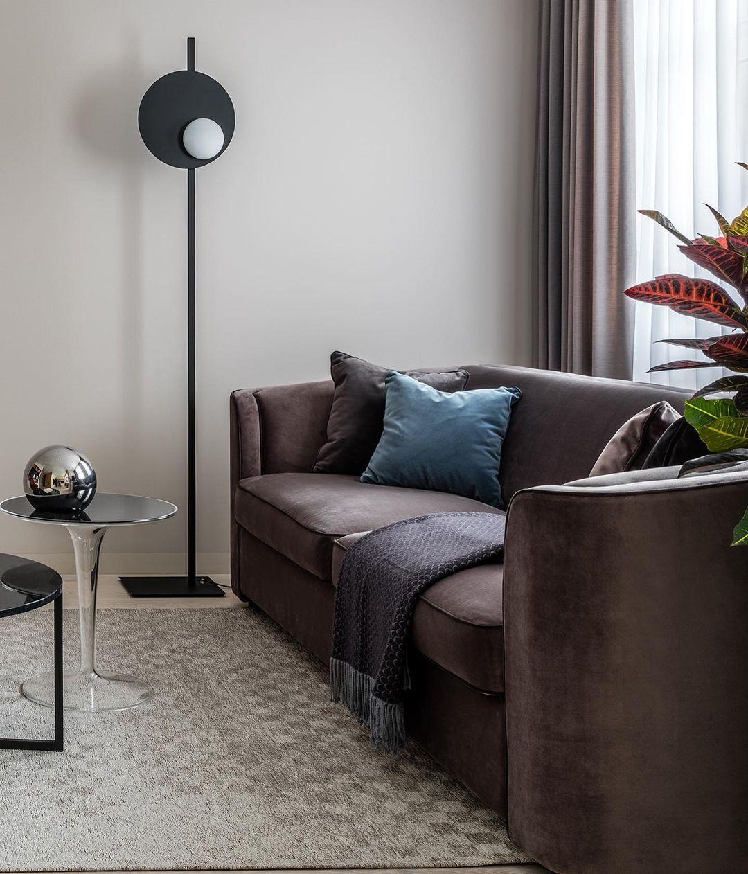 Vibe Minimalist Glass Floor Lamp