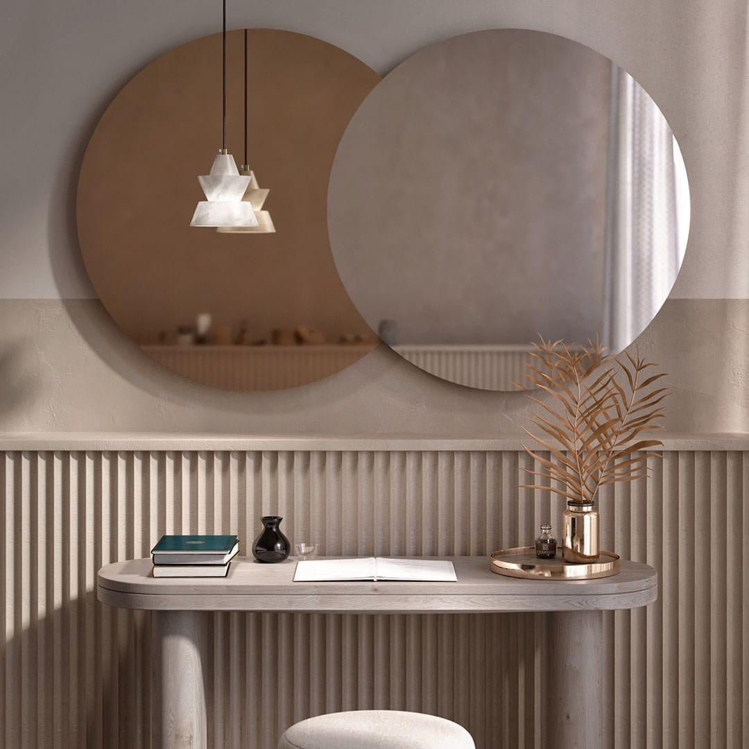 Evo Alabaster Pendant Light