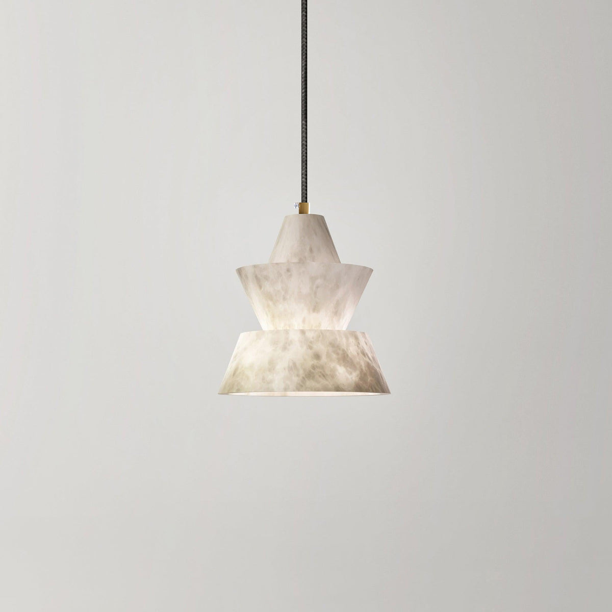 Evo Alabaster Pendant Light