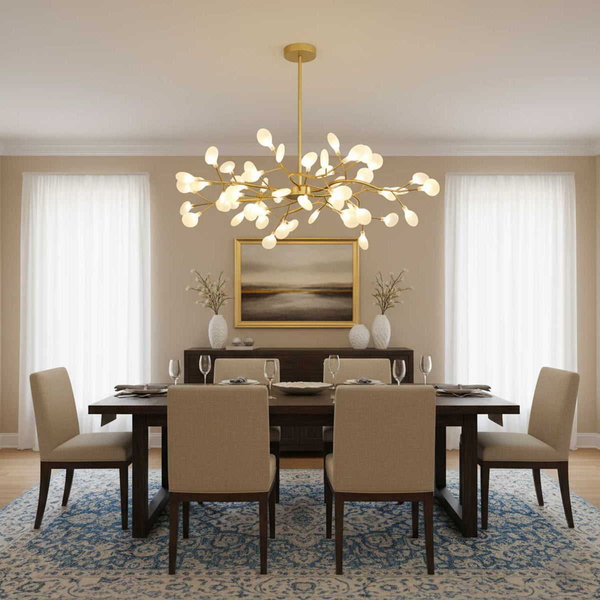 Aureview Firefly Sputnik Chandelier