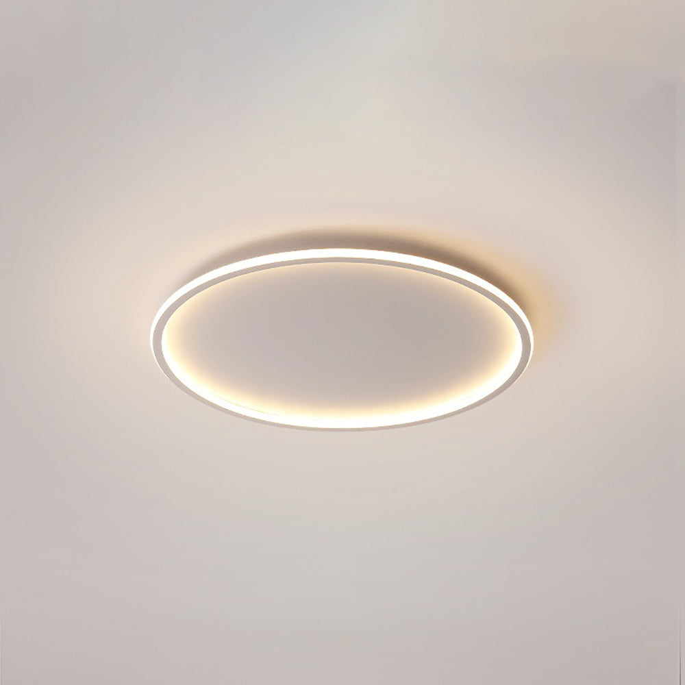 Quasso Flush Mount Ceiling Light Modern LED Round - Neutral Decor