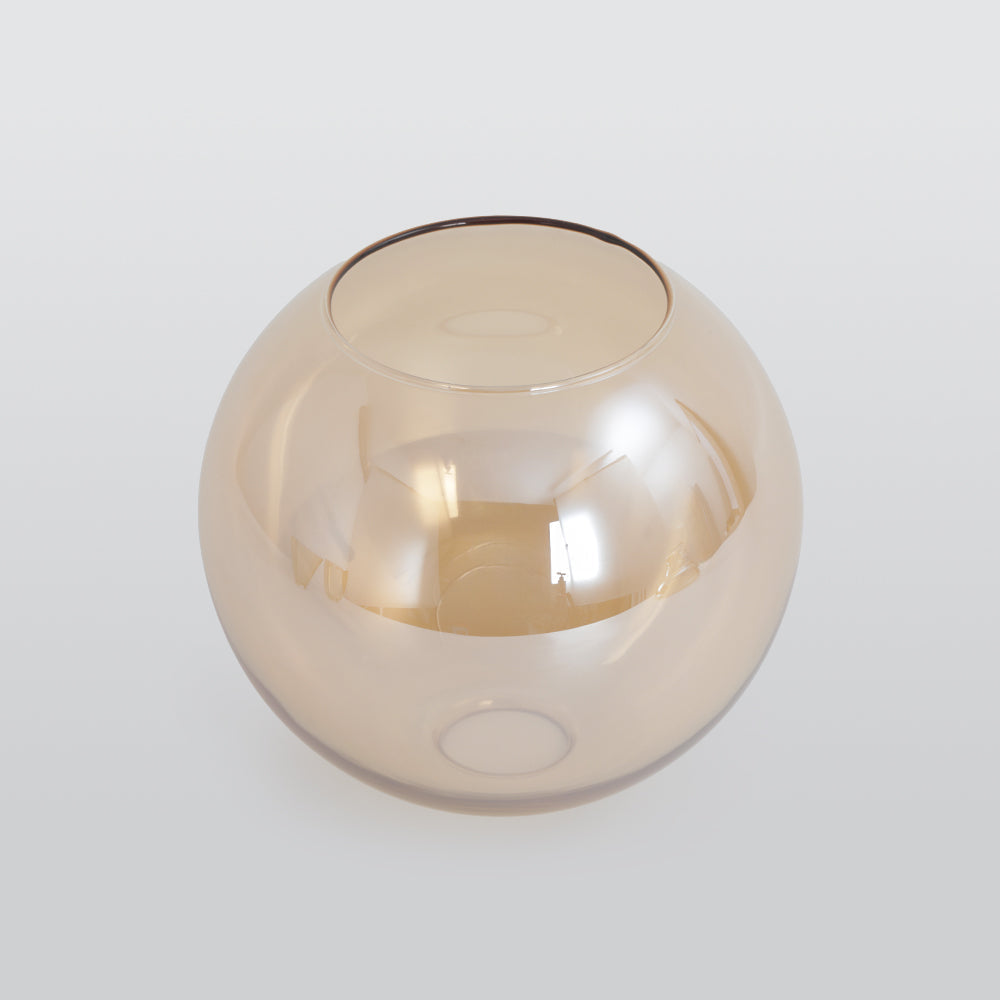 Arisha Industrial /Glass Pendant Light Dining Room - Neutral Decor