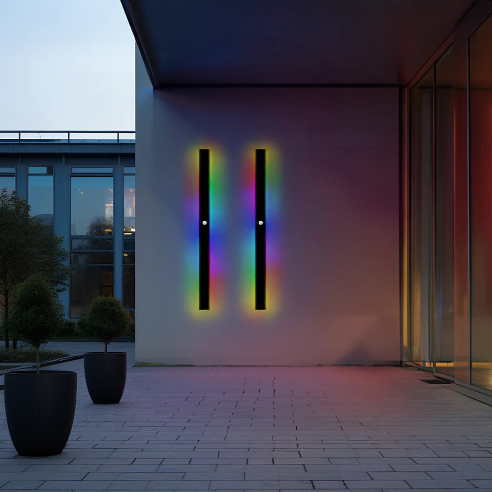 Silex Linear Outdoor Wall Lamp - Neutral Decor