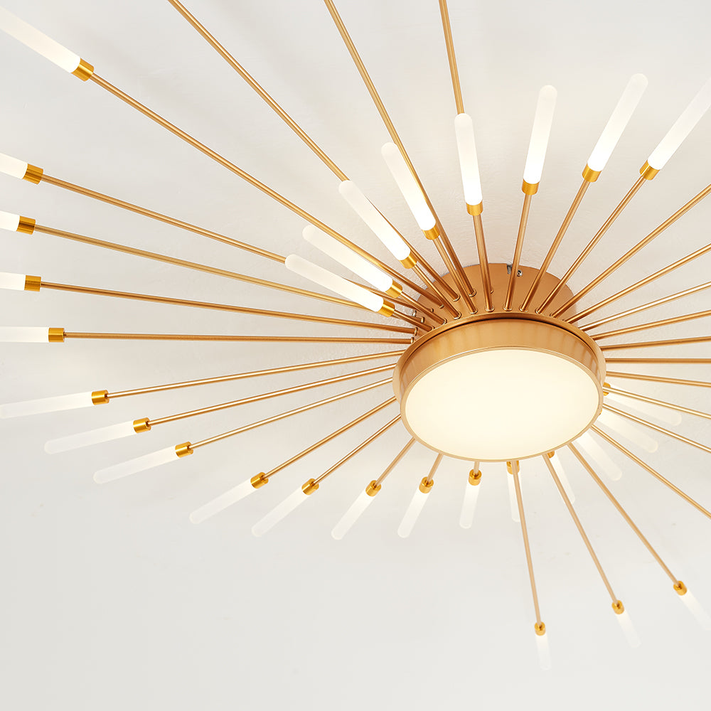 Arisha Modern Home Decoration Fireworks LED Ceiling Light - Neutral Decor